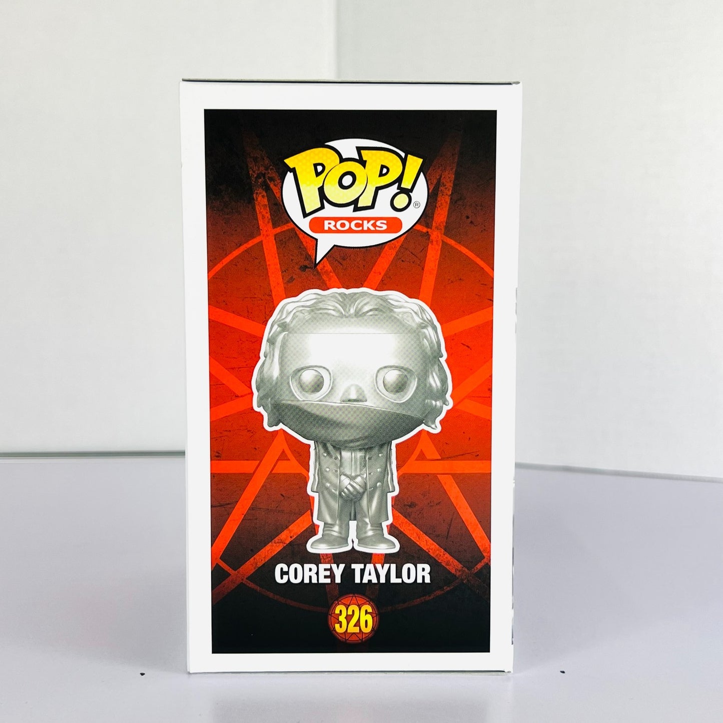 Funko POP Vinyl - Rocks - Slipknot - Corey Taylor - #326 Chrome Hot Topic