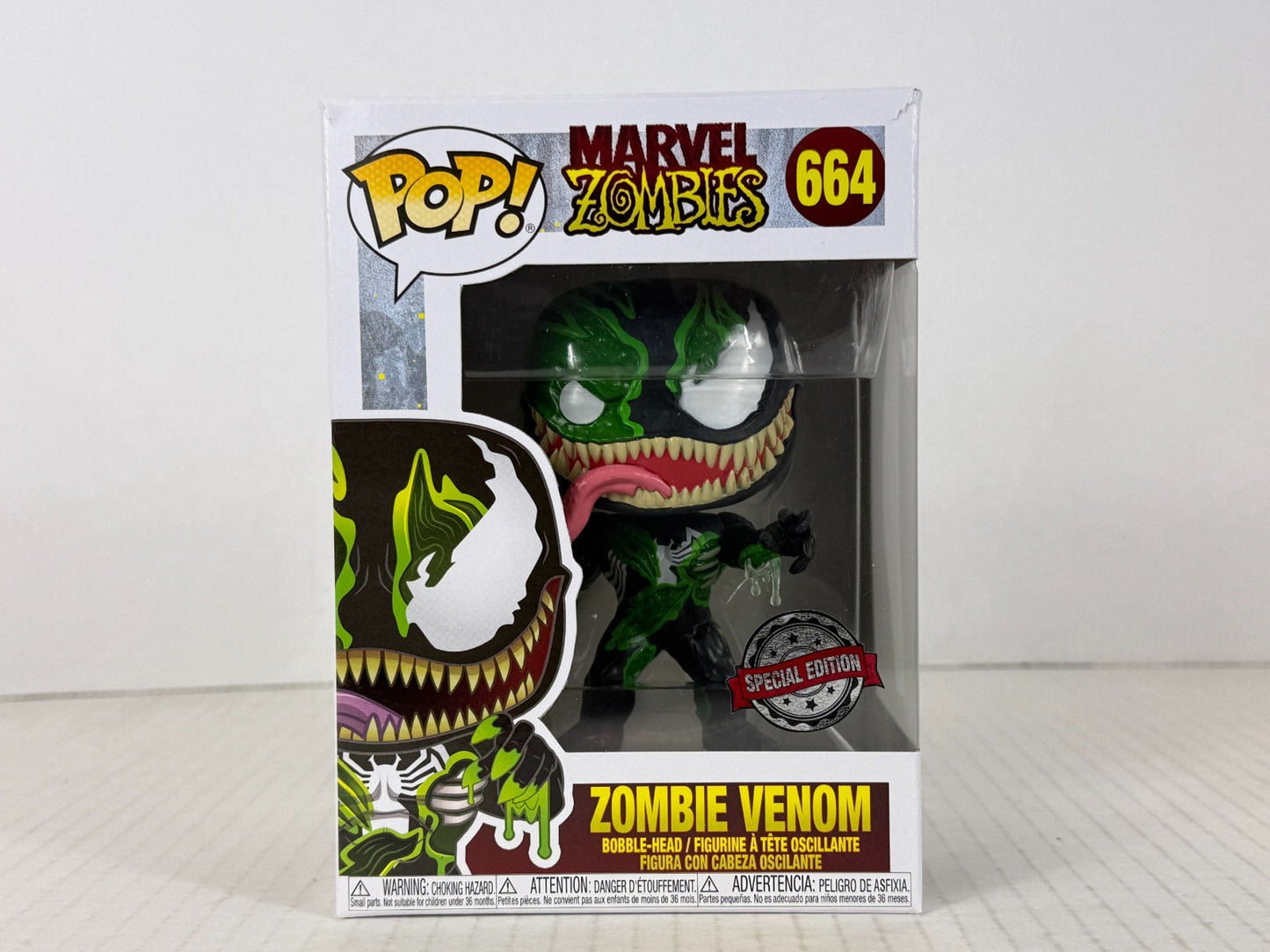 Funko POP Vinyl - Marvel Zombies - Zombie Venom - #664