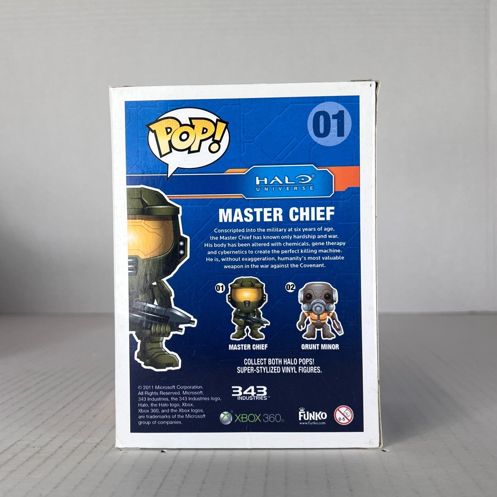 Funko POP Vinyl - HALO Universe - Master Chief Blue - #01 Barnes & Nobel