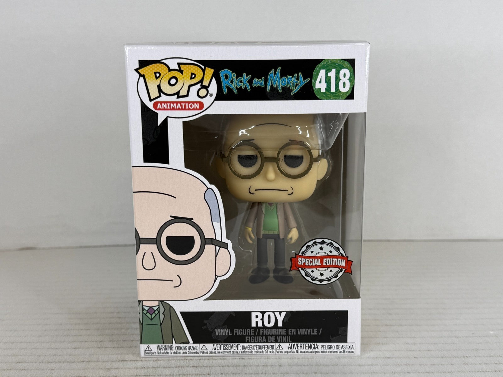 Funko POP Vinyl - Animation - Rick And Morty - Roy - #418