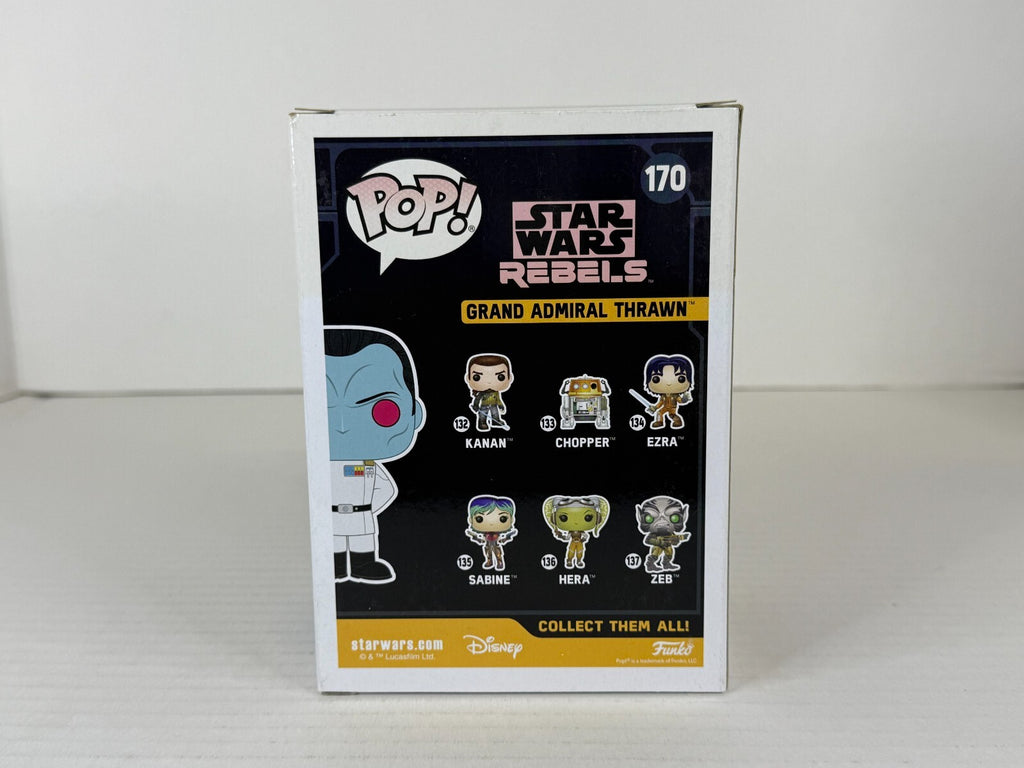 Funko POP Vinyl - Star Wars - Grand Admiral Thrawn - #170 GC 2017  [Slight Fade]