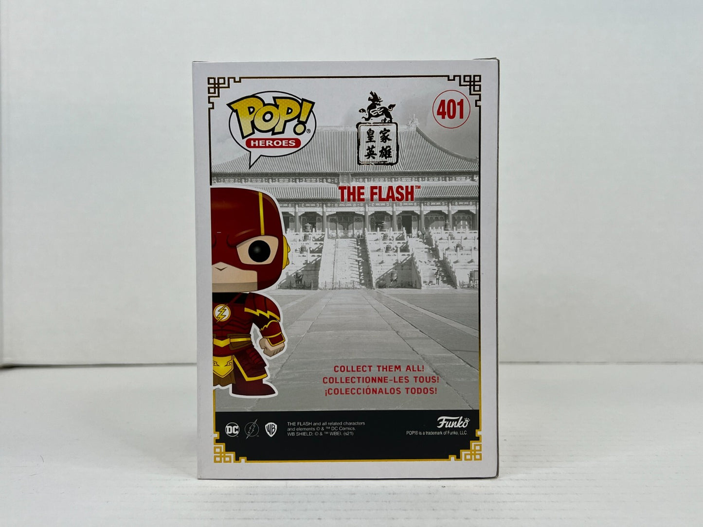 Funko POP Vinyl - Heroes - DC - The Flash - #401 Metallic Reverse