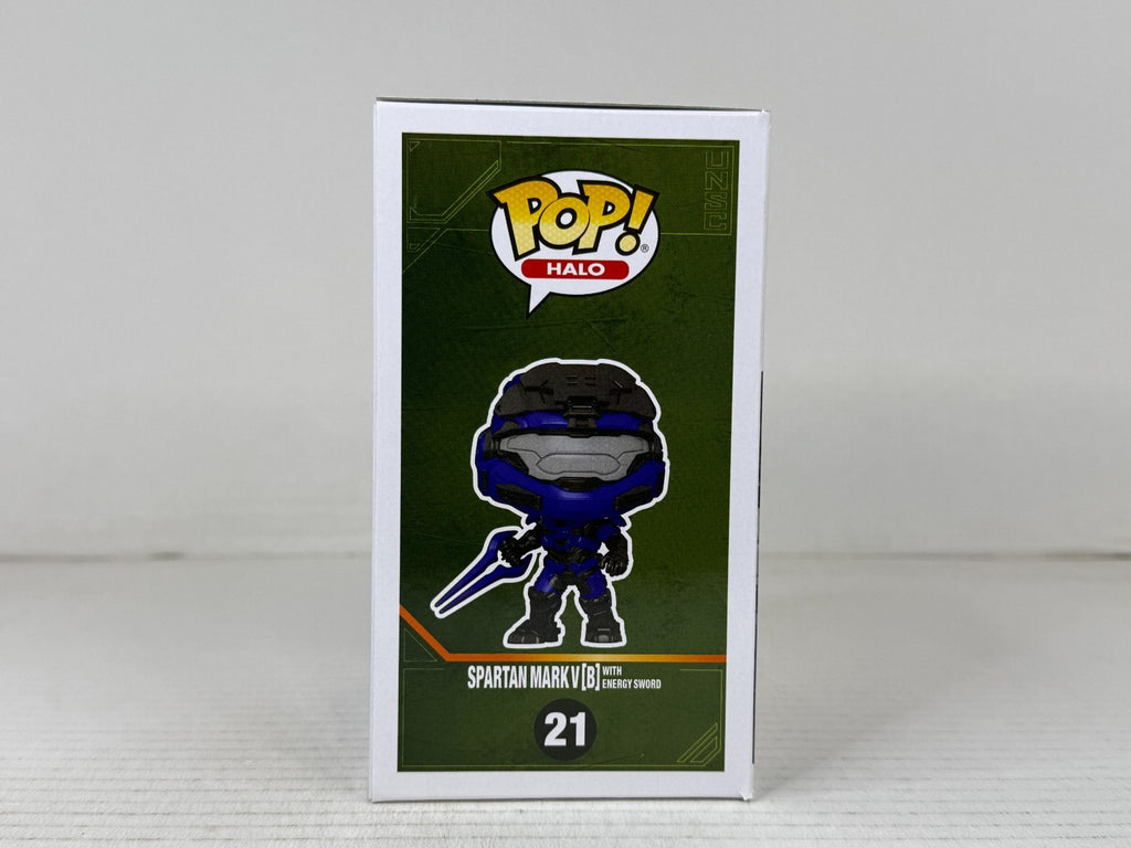 Funko POP Vinyl - Games - Halo - Spartan Mark V B With Energy Sword - #21 Chase