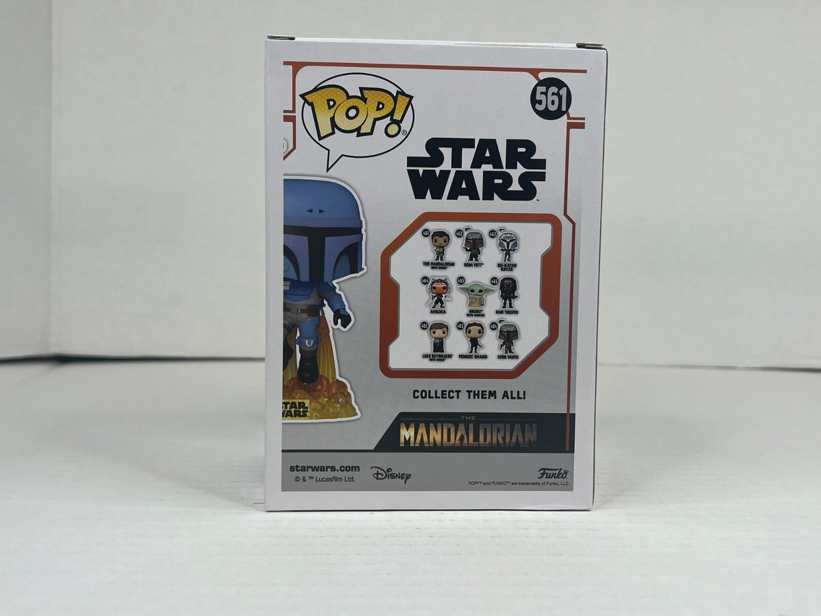 Funko POP Vinyl - Star Wars - Death Watch Manalorian No Stripes - #561 Gamestop