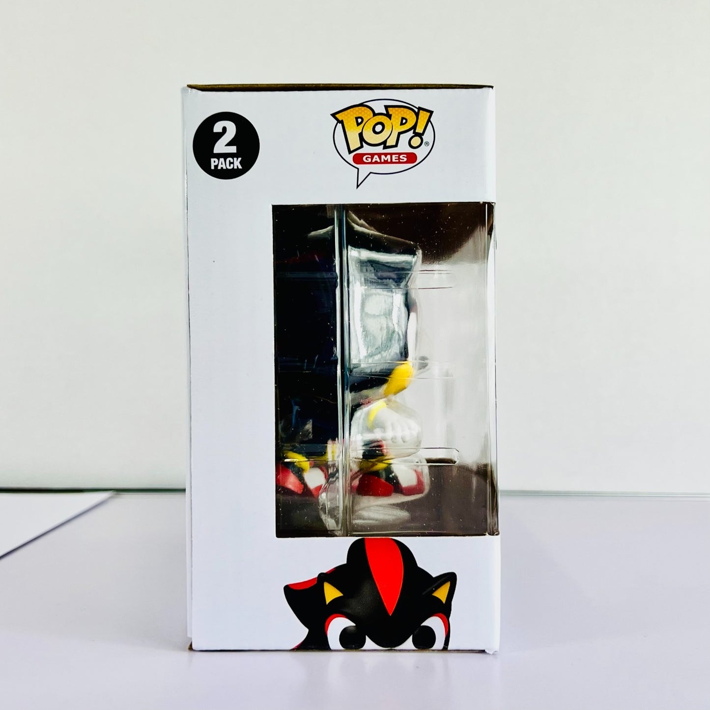 Funko POP! Vinyl - Games - Sonic The Hedgehog - Shadow & Amy - 2 Pack Flocked