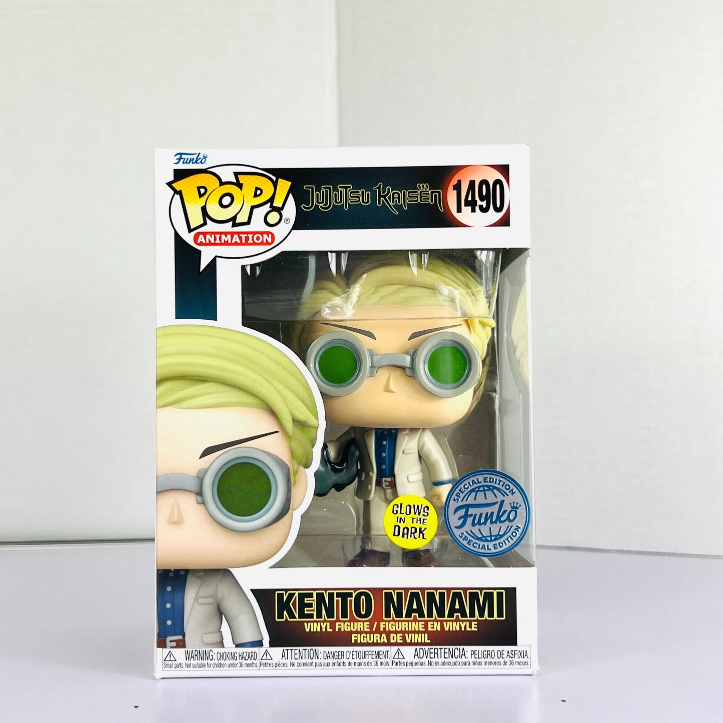 Funko POP Vinyl - Animation - Jujutsu Kaisen - Kento Nanami - #1490 GITD