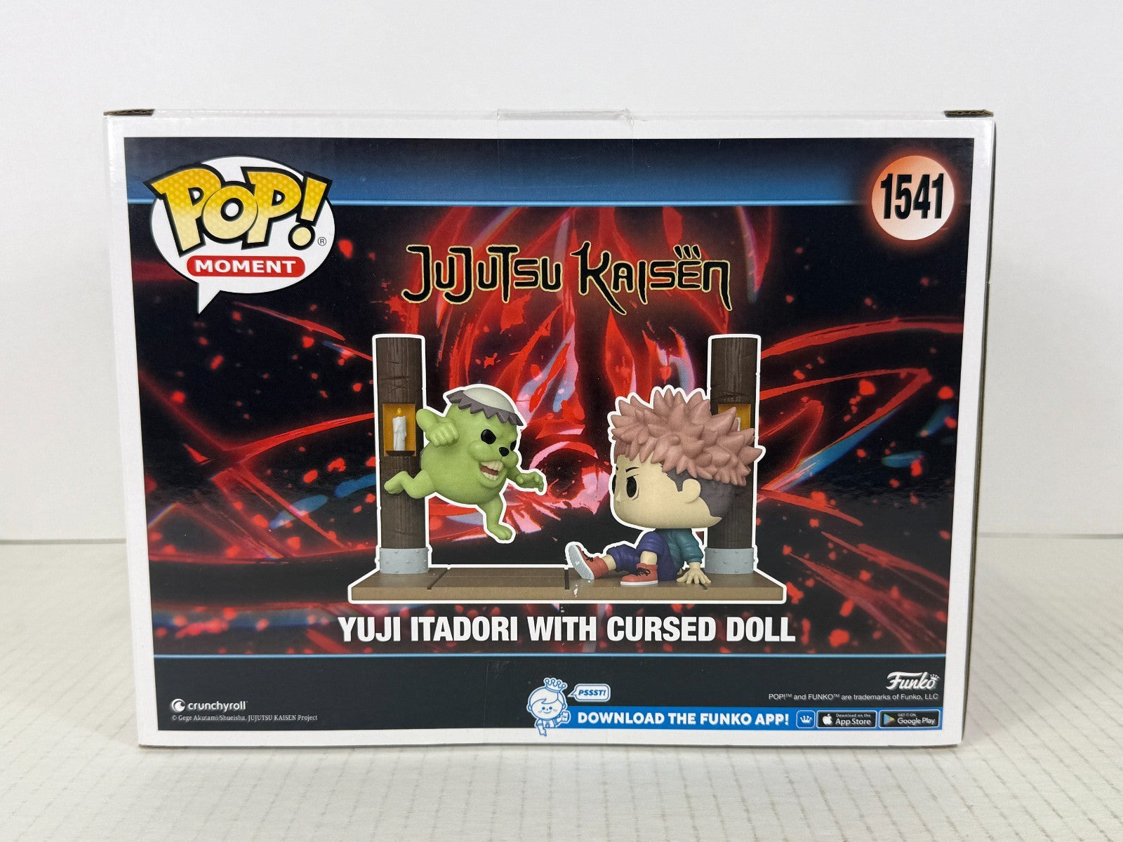 Funko POP Vinyl - Moment Jujutsu Kaisen - Yuji Itadori With Cursed Doll - #1541
