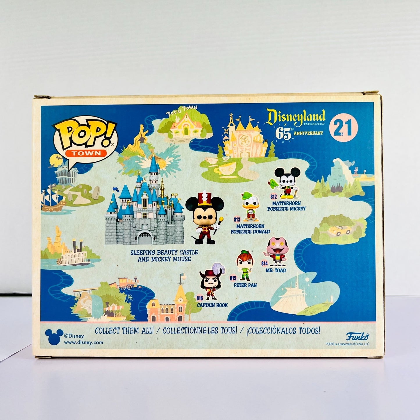 Funko POP! Vinyl - Town - Disney - Sleeping Beauty Castle and Mickey Mouse #21