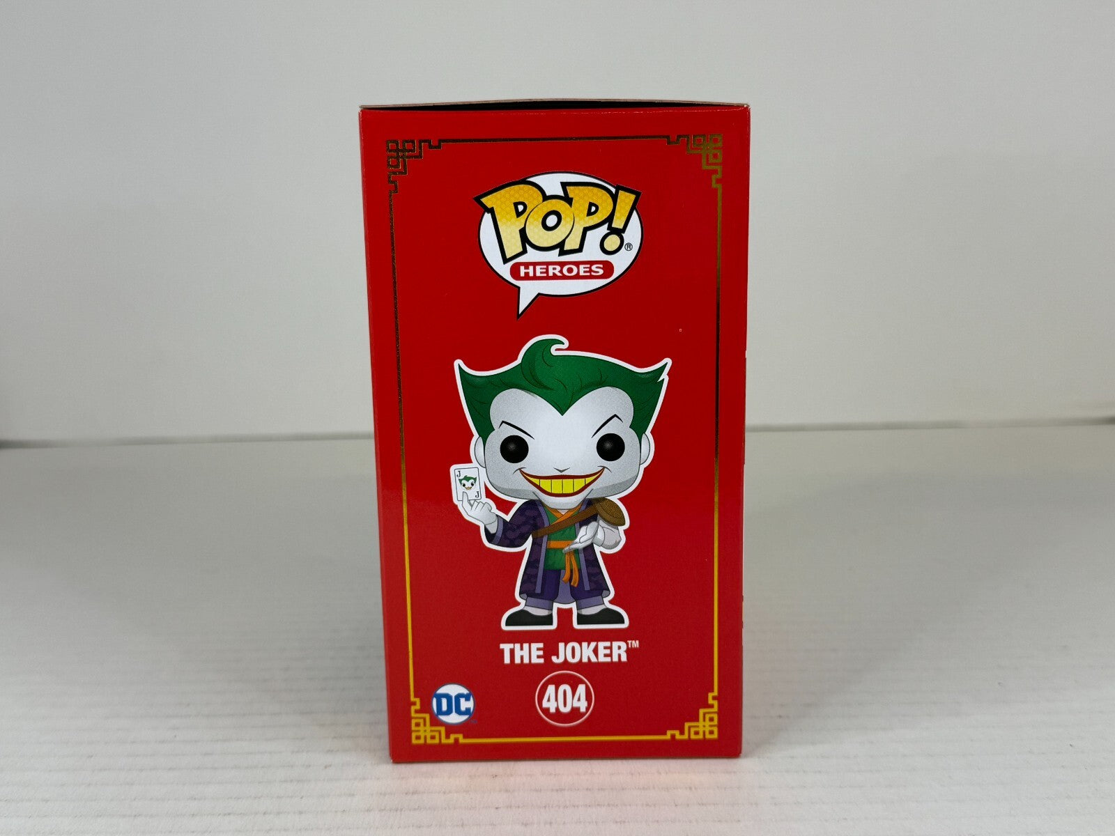 Funko POP Vinyl - Heroes - DC - The Joker - #404 Metallic