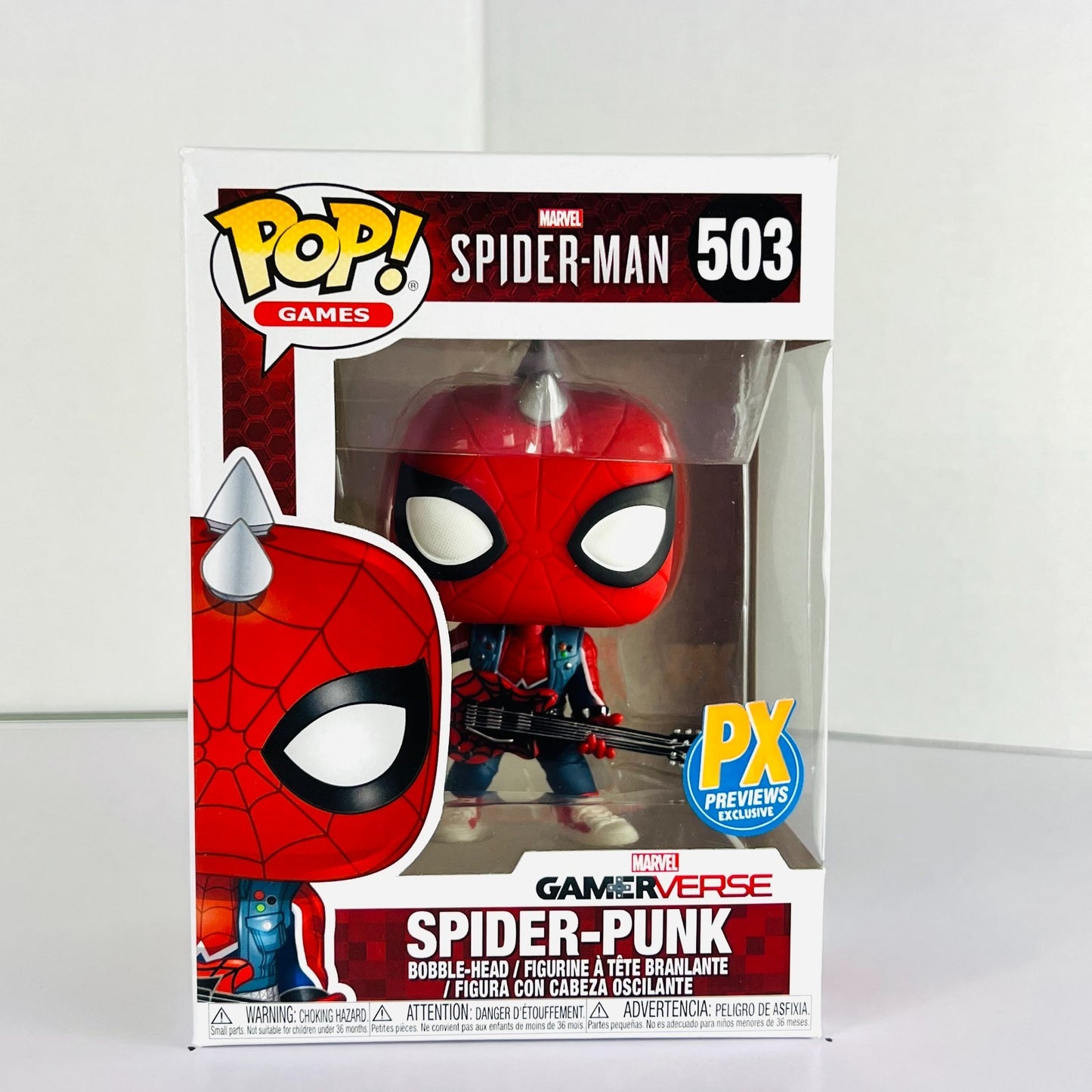 Funko POP Vinyl - Games - Marvel - Spider-Man - Spider-Punk - #503 PX Reviews