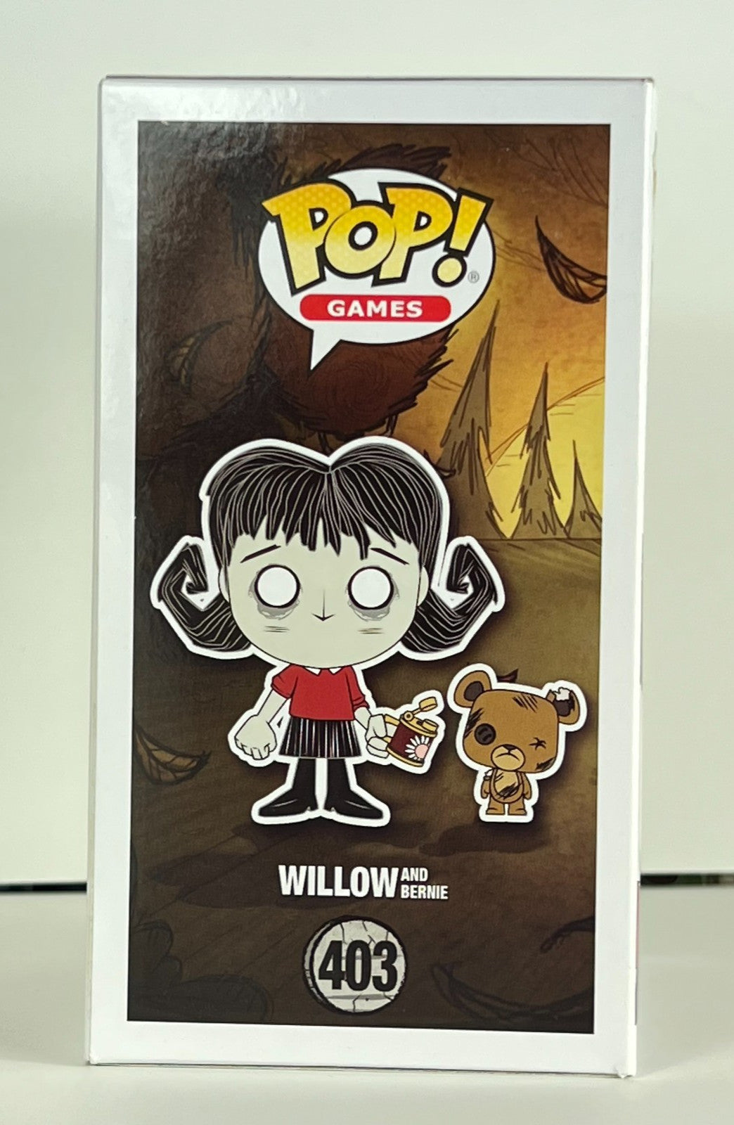 Funko POP Vinyl - Games - Dont Starve - Willow And Bernie - #403 With Code