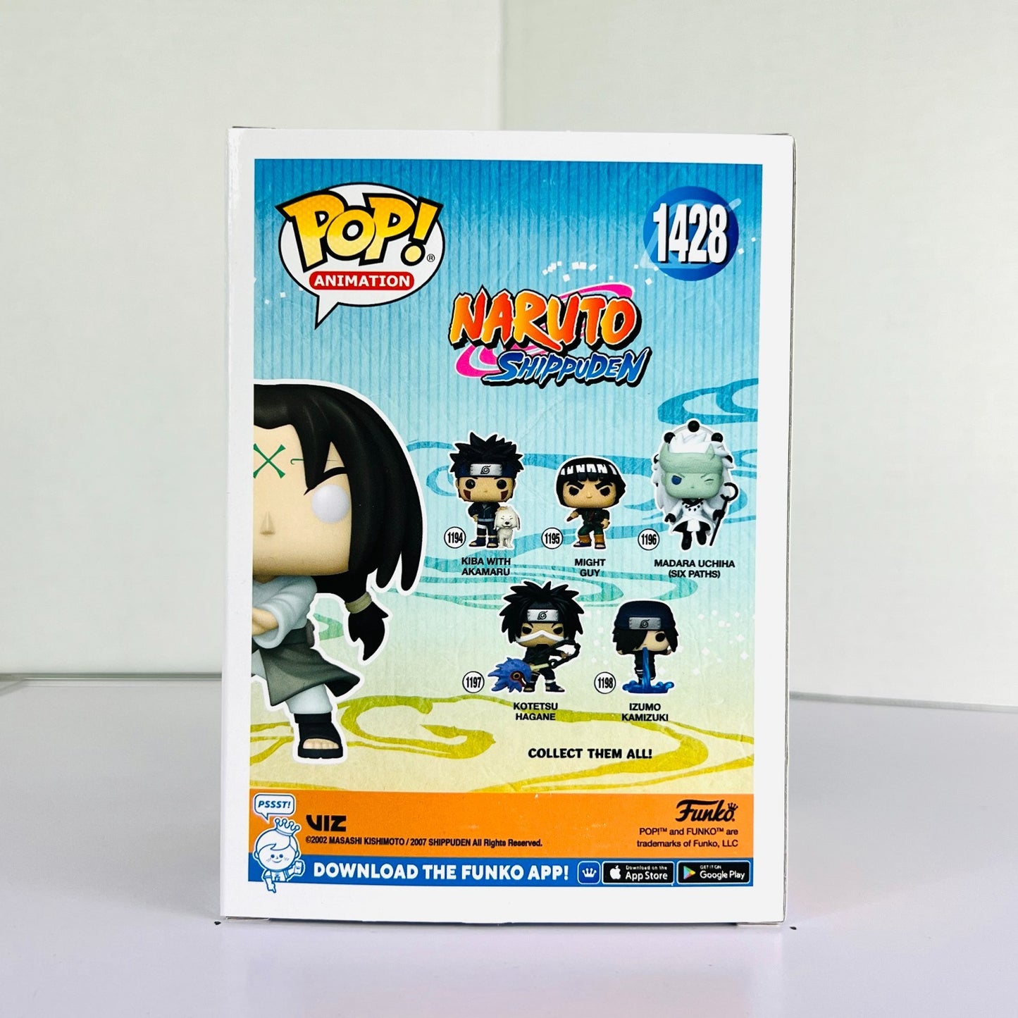 Funko POP Vinyl - Animation - Naruto Shippuden - Neji Hyuga - #1428 Chase EE Exc