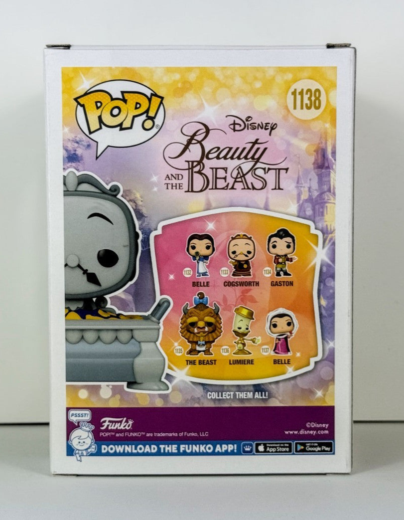 Funko POP Vinyl - ~Disney - Beauty And The Beast - Cogsworth - #1138 Chase [2]