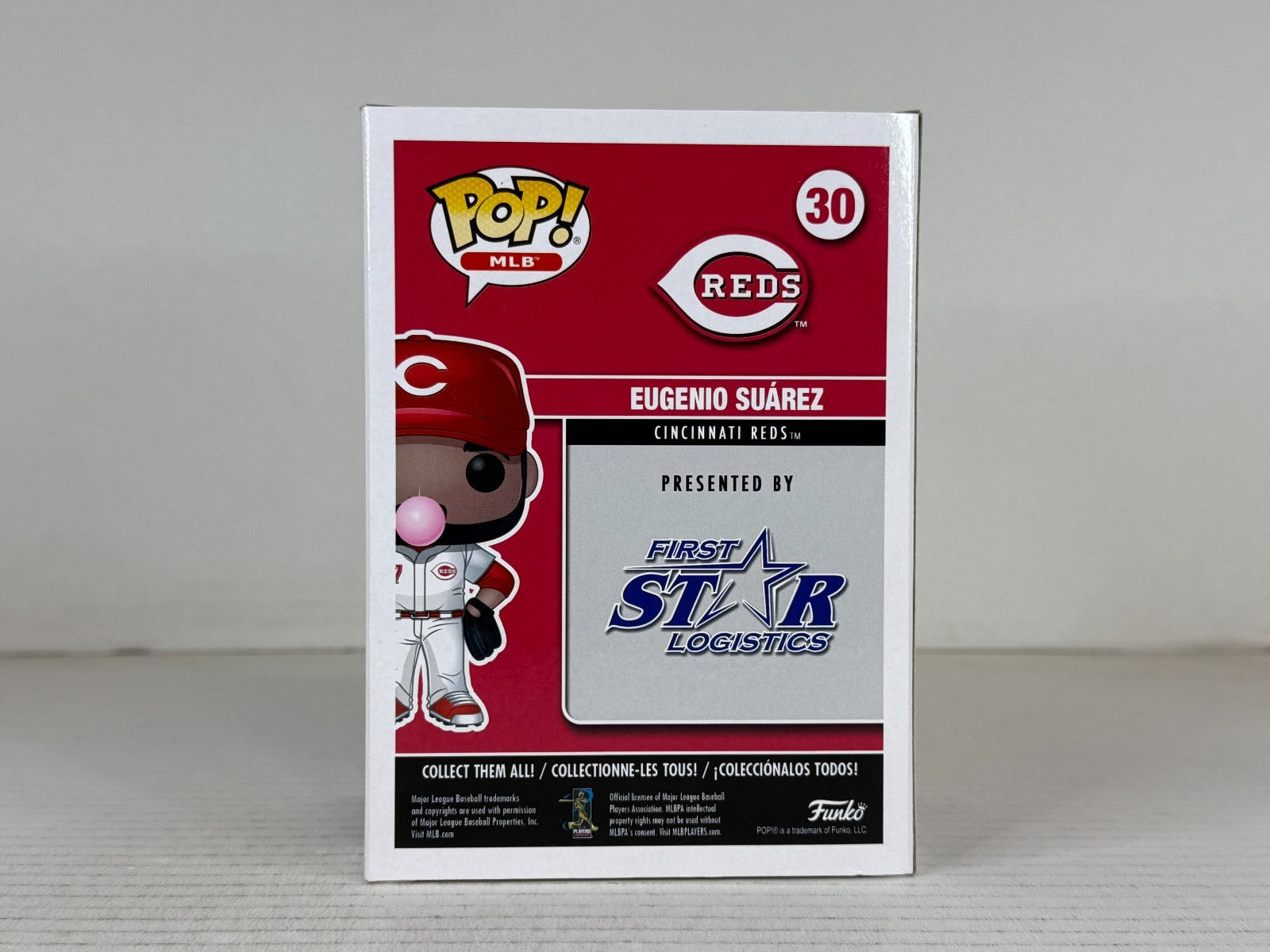 Funko POP Vinyl - MLB - Cincinnati Reds - Eugenio Suarez - #30 Gold Chrome
