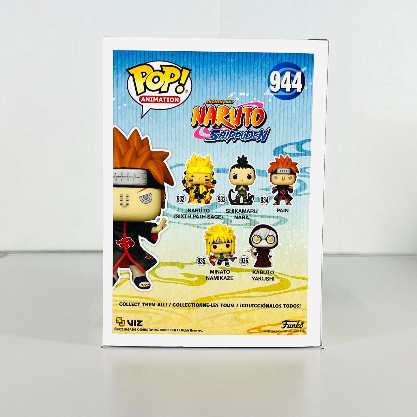 Funko POP Vinyl - Animation - Naruto Shippuden - Pain Almighty Push - #944 GITD