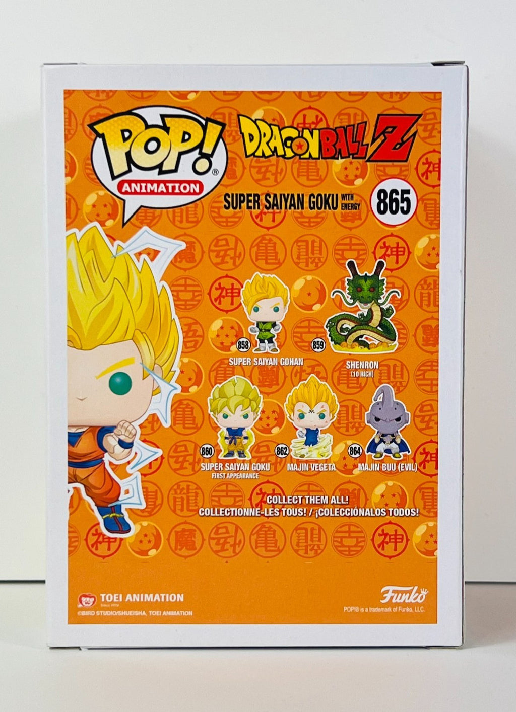Funko POP Vinyl - Animation - Dragonball Z - Super Saiyan Goku #865 GITD Chase