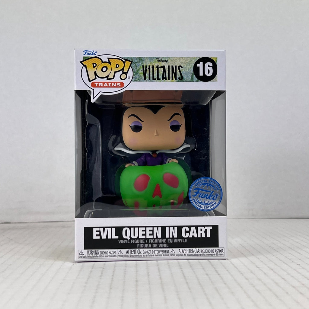 Funko POP Vinyl - Trains - Disney - Villains - Evil Queen In Cart - #16
