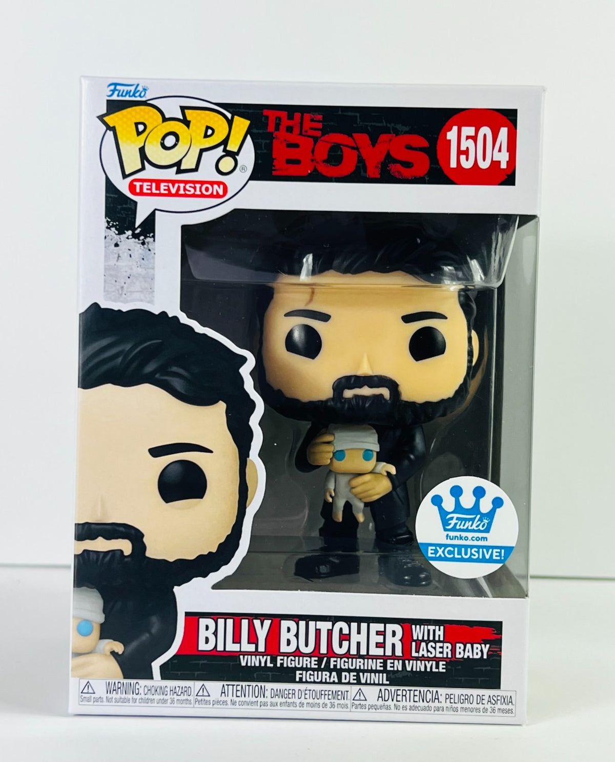 Funko POP Vinyl - Television - The Boys - Billy Butcher With Laser Baby - #1504