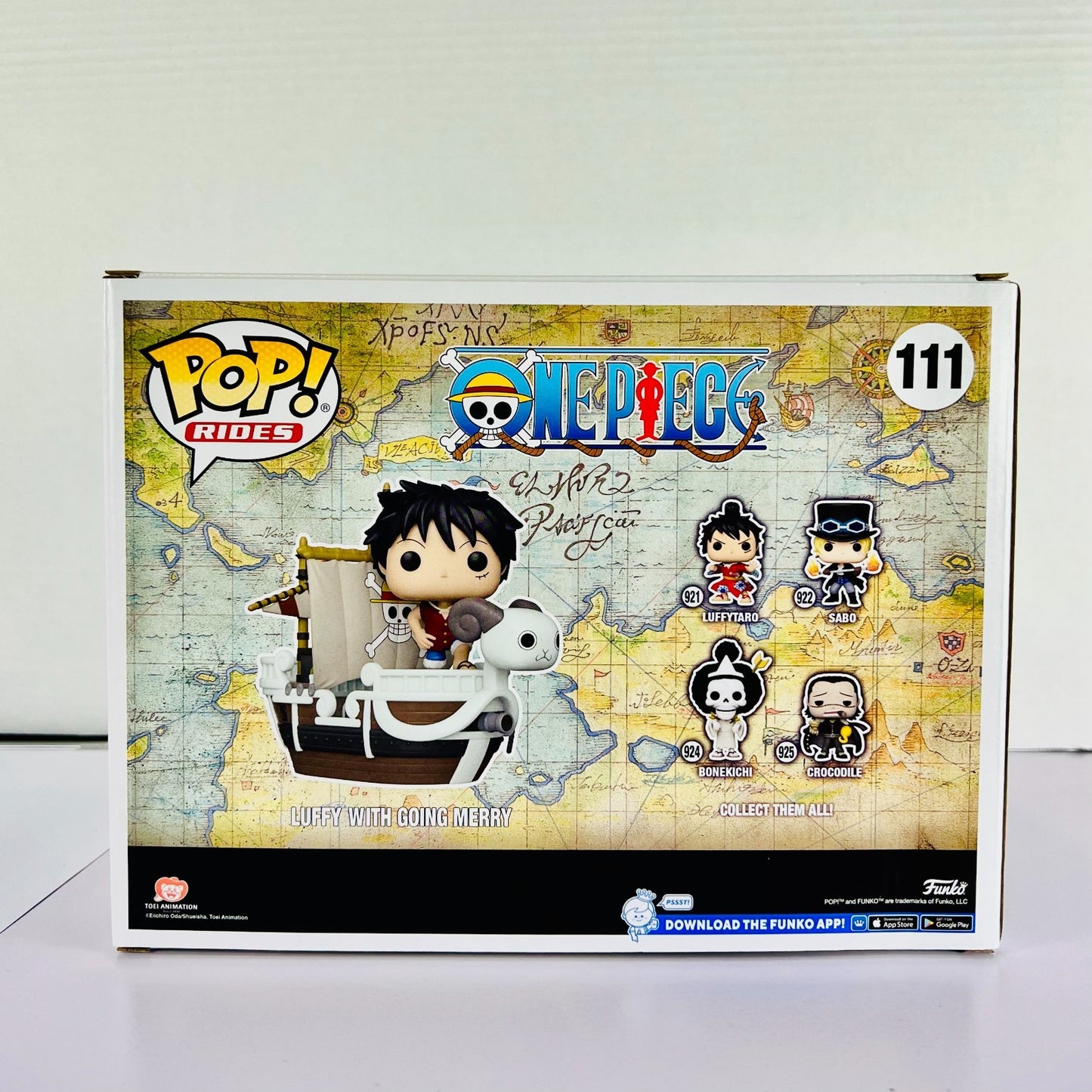 Funko POP! Vinyl - Rides - One Piece - Luffy With Going Merry - #111 FC 2020