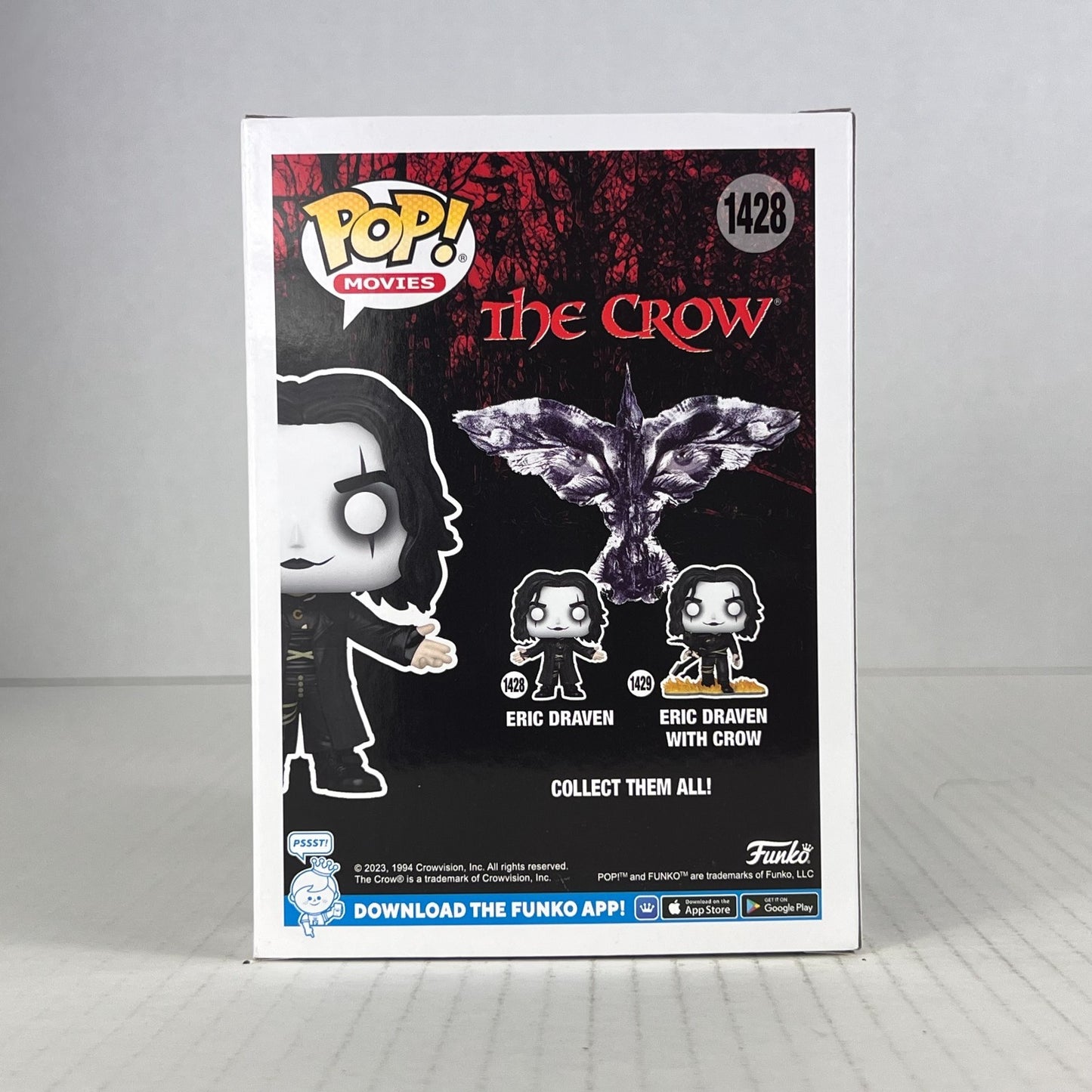 Funko POP Vinyl - Movies - The Crown - Eric Draven - #1428
