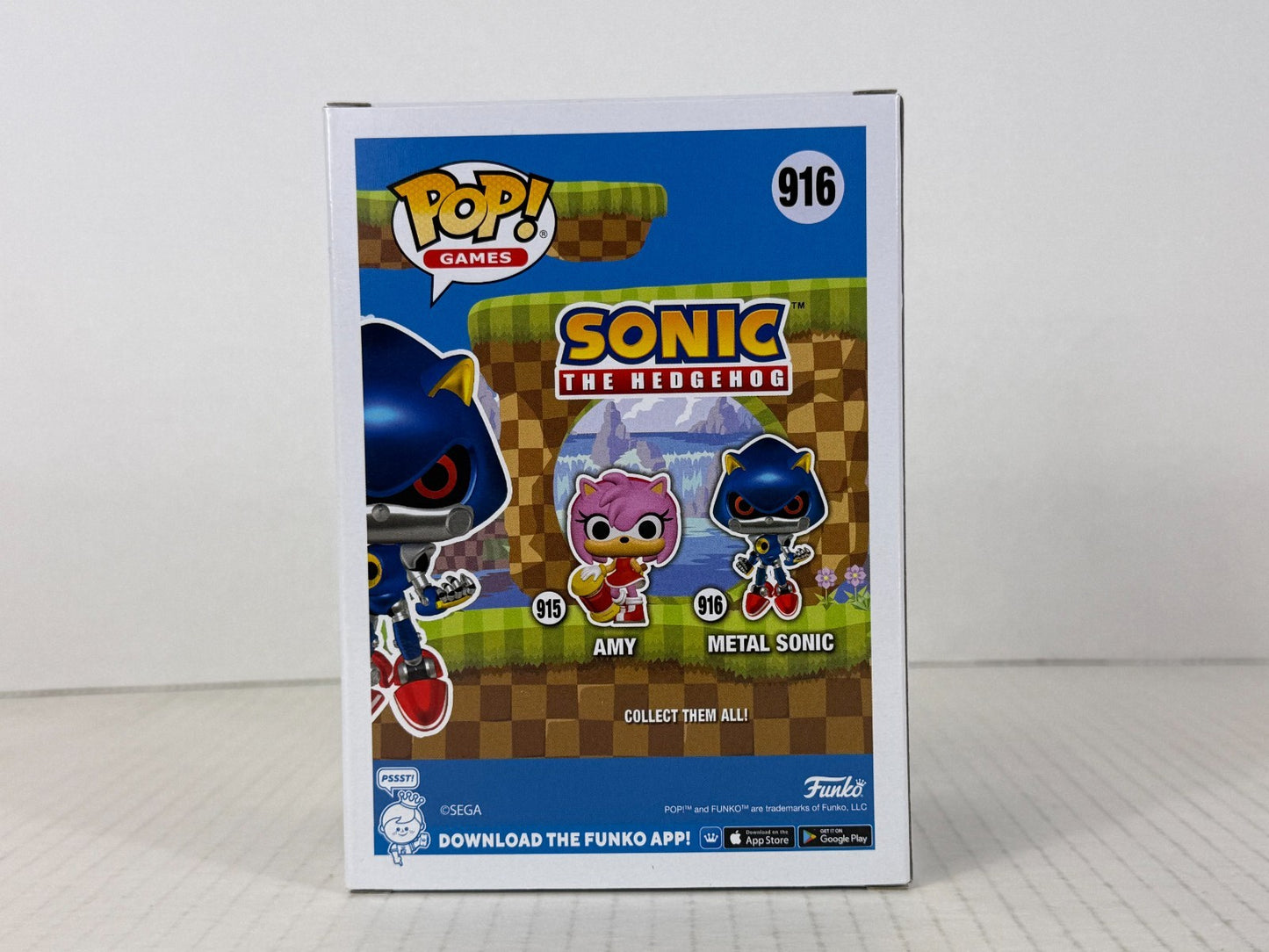 Funko POP Vinyl - Games - Sonic The Hedgehog - Metal Sonic - #916