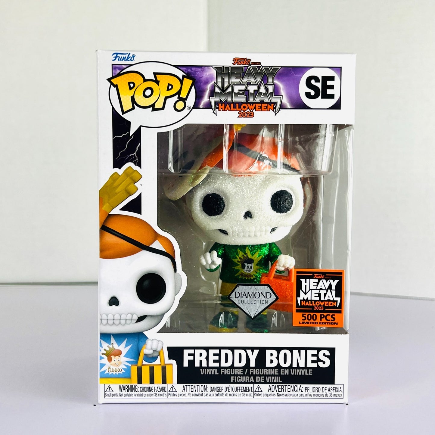 Funko POP Vinyl - Heavy Metal - Freddy Bones - Diamond 500 Pcs