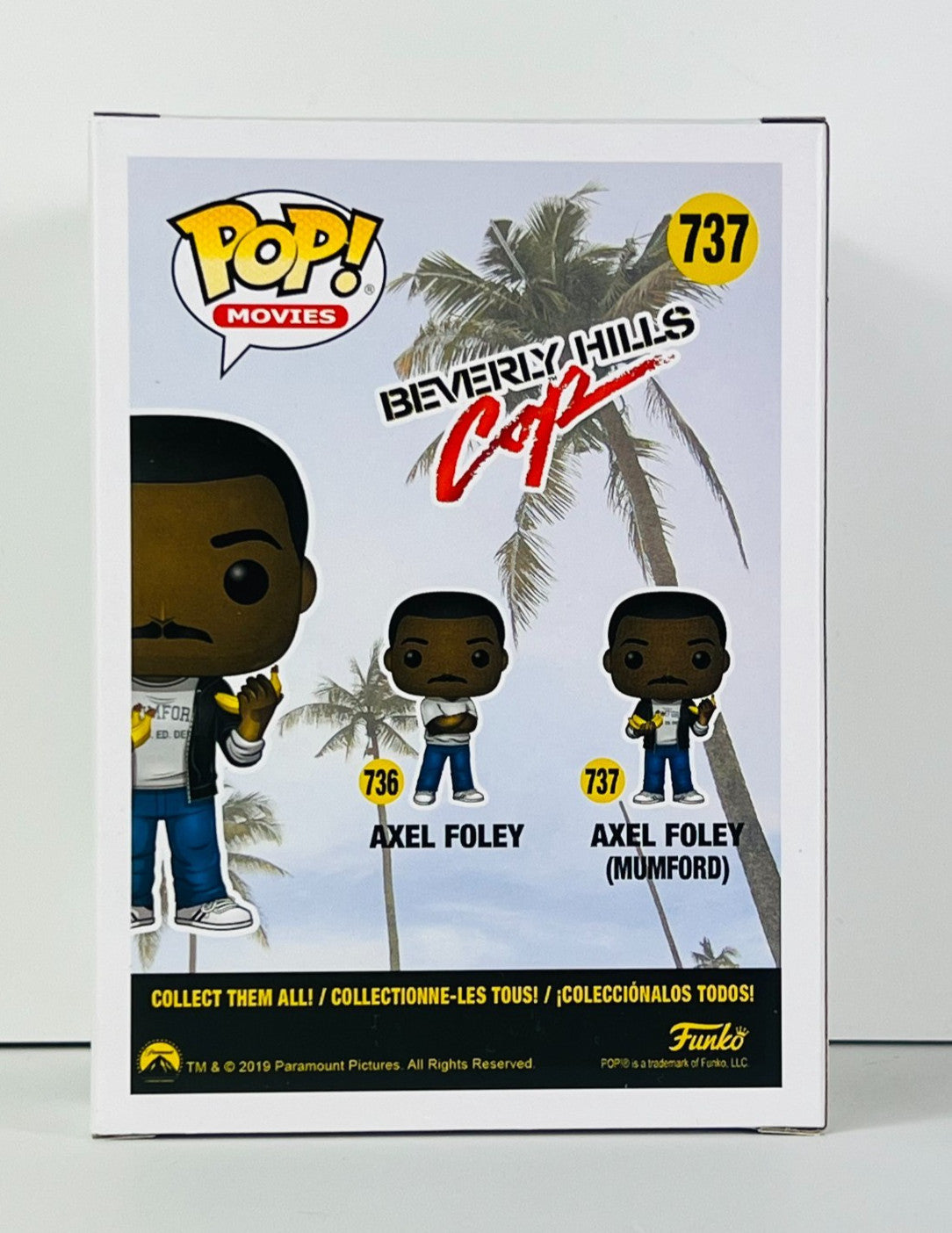 Funko POP Vinyl - Movies - Beverly Hills Cop - Axel Foley Mumford - #737