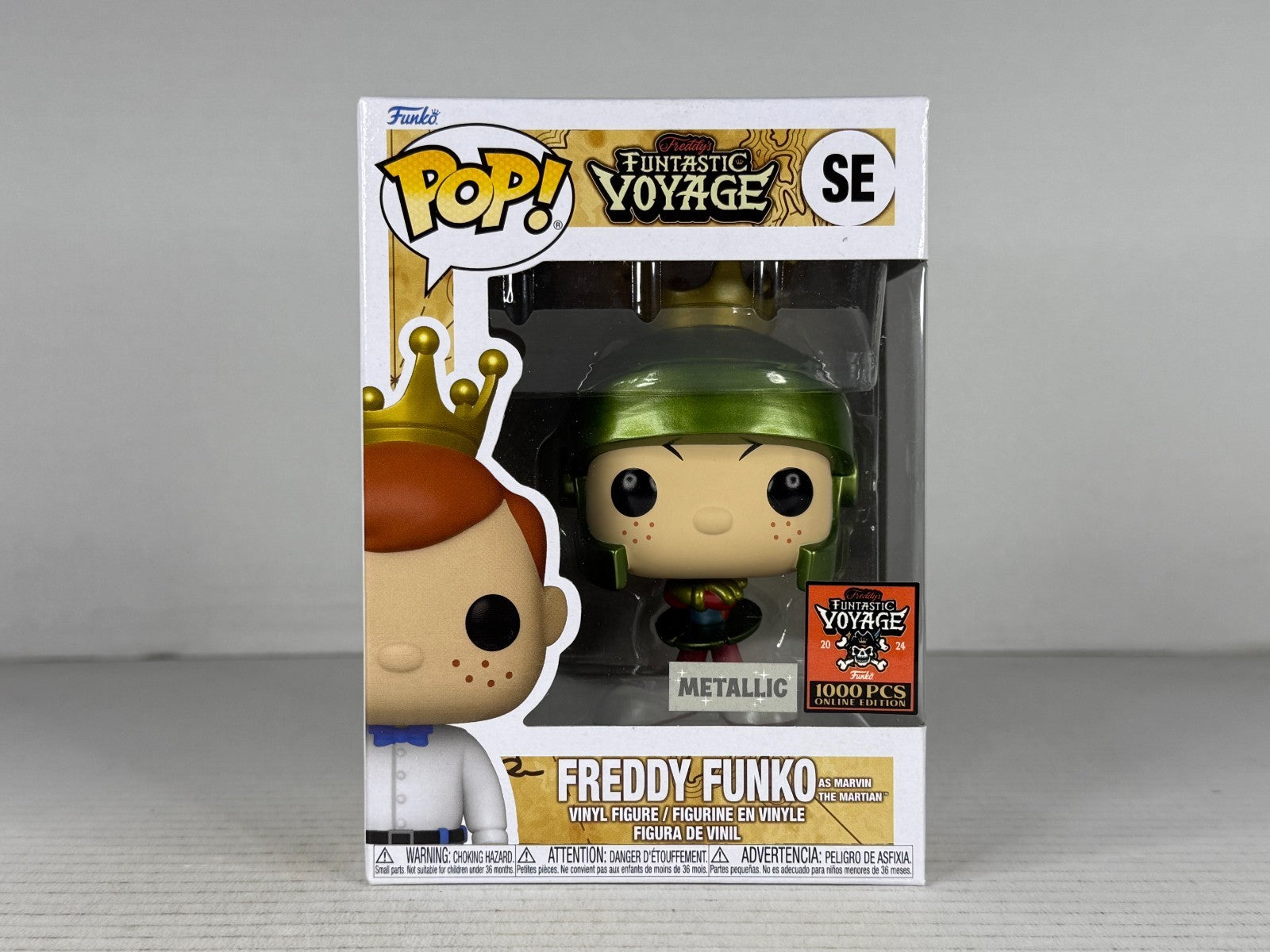 Funko POP Vinyl - Funtastic Voyage - Freddy Funko As Marvin The Martian 1000 Pcs