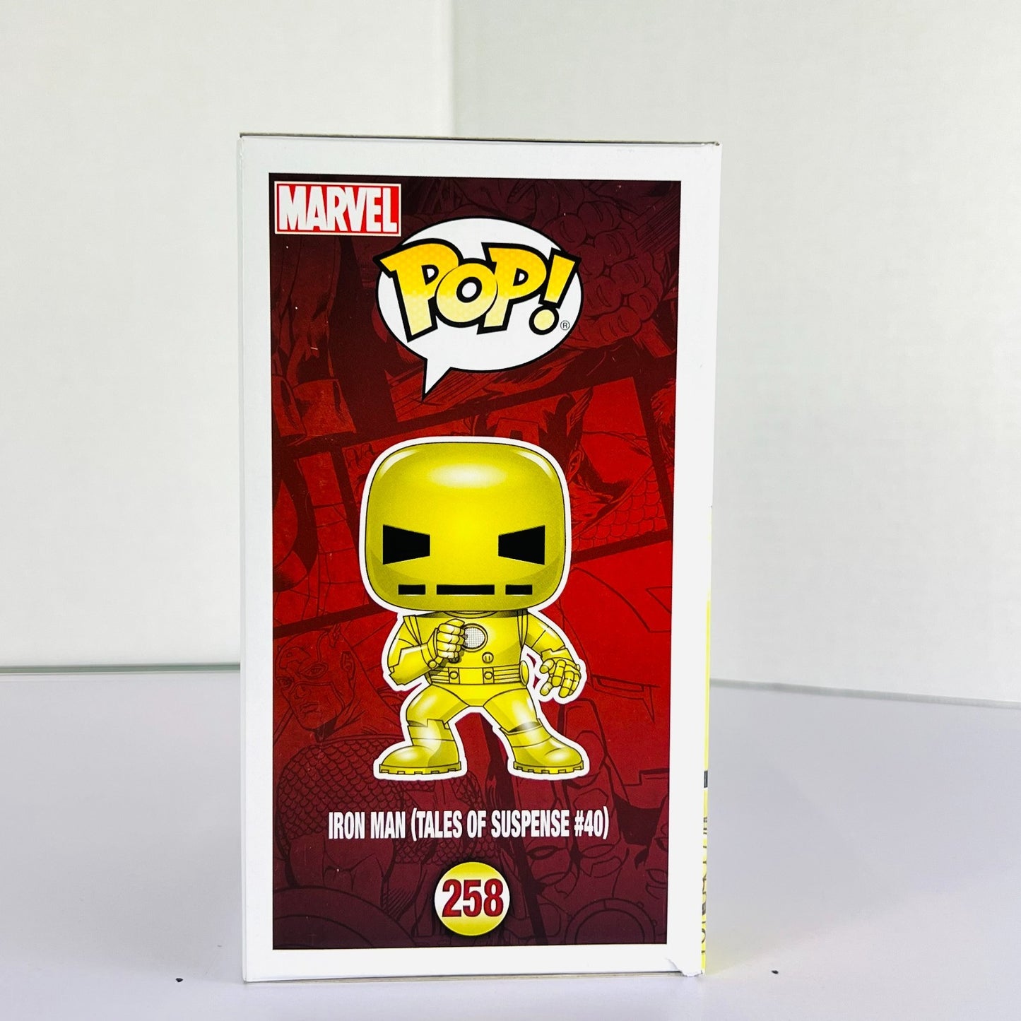 Funko POP Vinyl - Marvel - Iron Man Tales Of Suspense #40 #258 Collector Corps