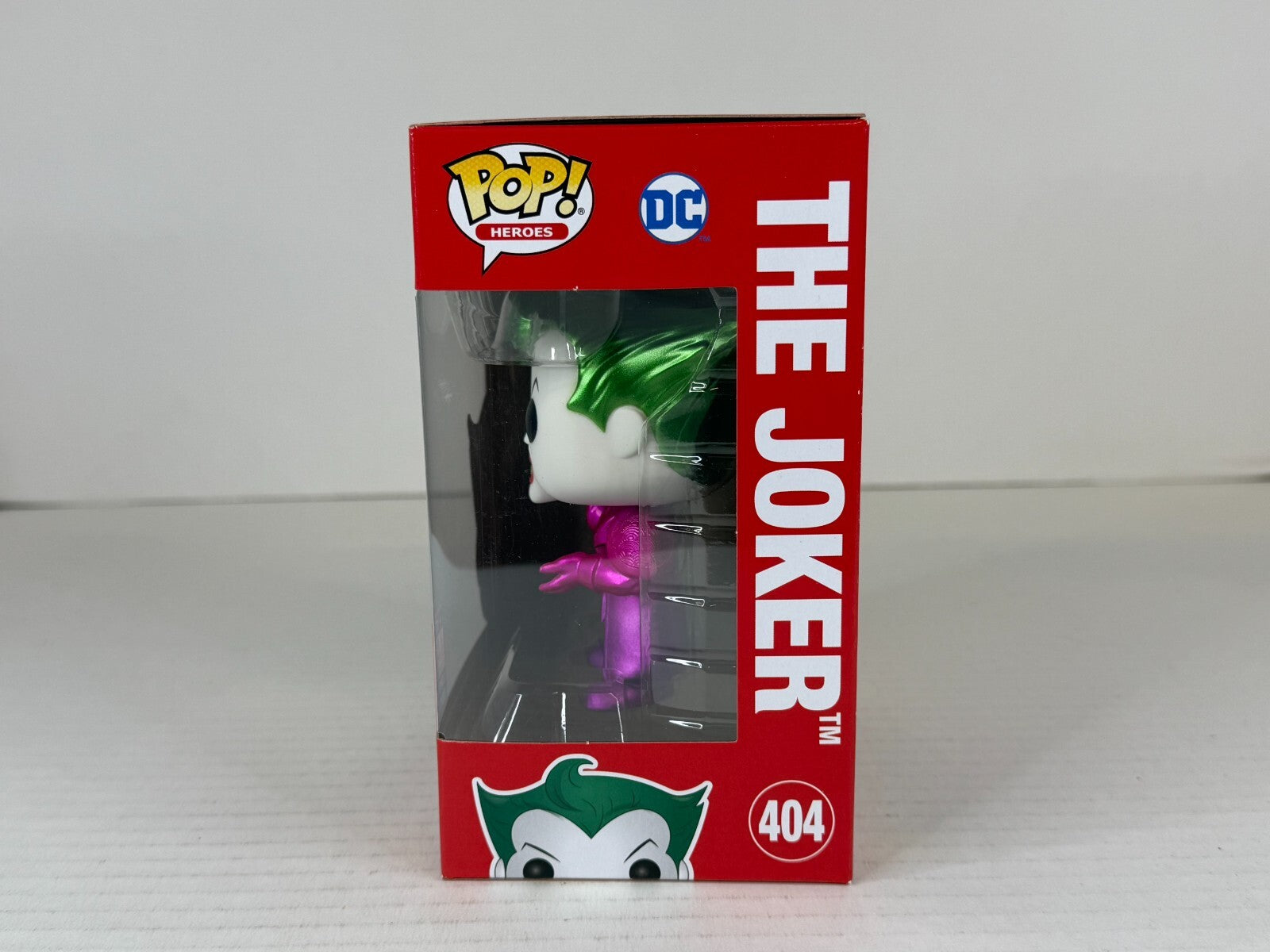 Funko POP Vinyl - Heroes - DC - The Joker - #404 Metallic