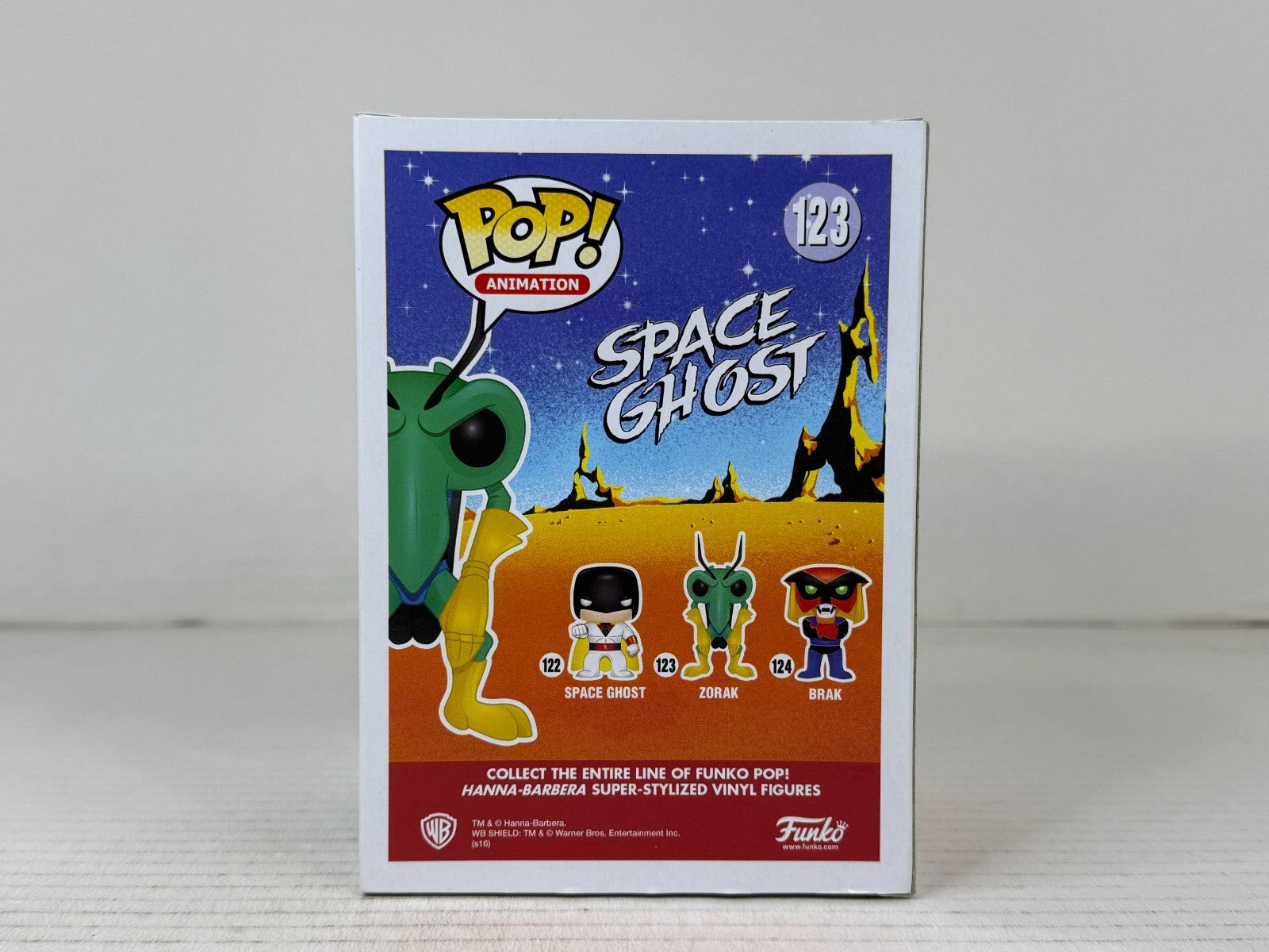 Funko POP Vinyl - Animation - Space Ghost - Zorak - #123 SC 2016 [2]