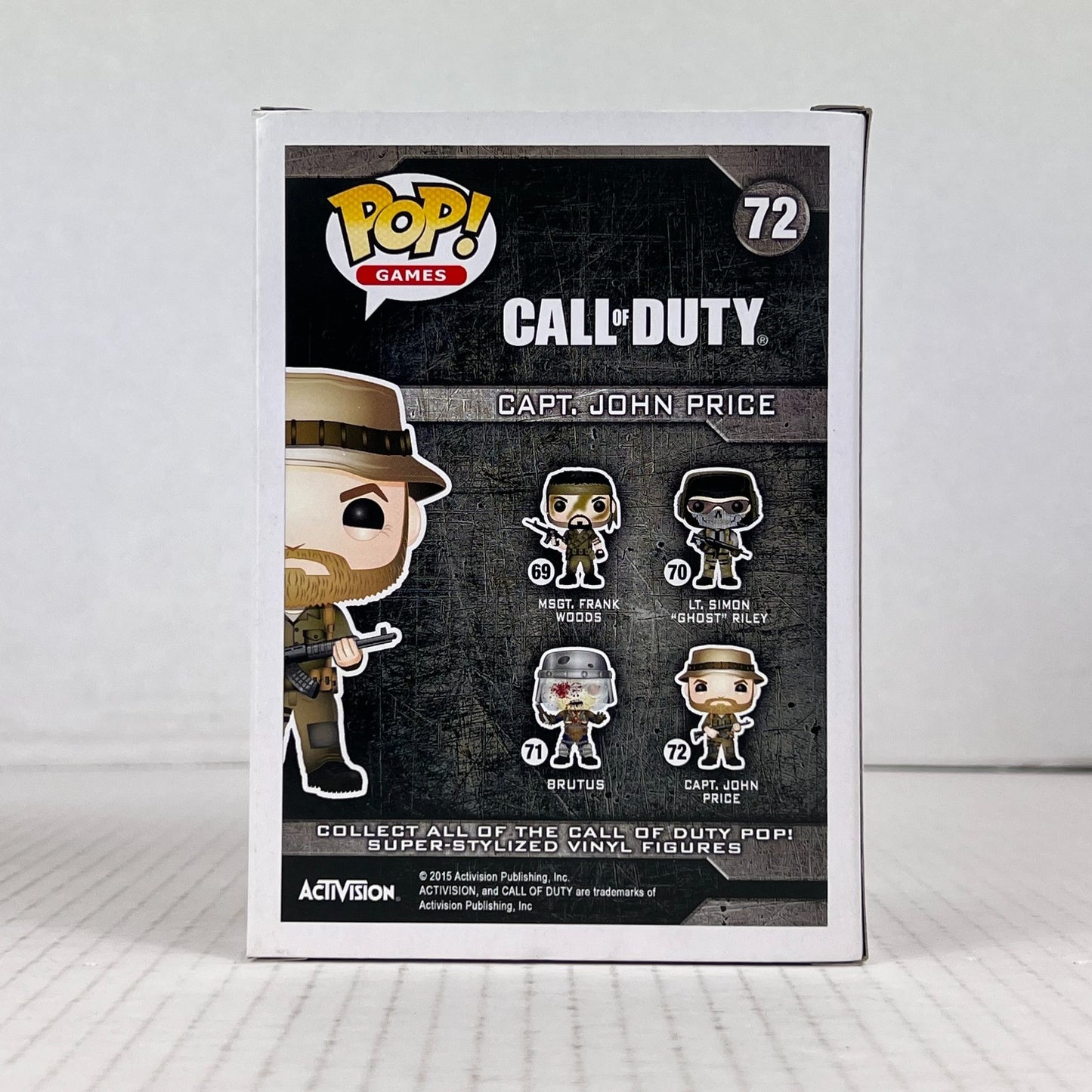 Funko POP Vinyl - Games - Call of Duty - Capt John Price - #72