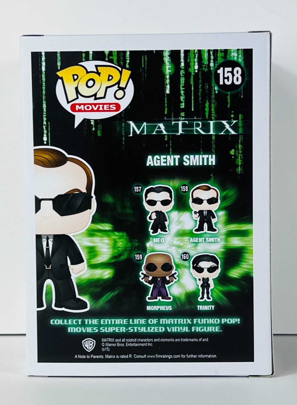 Funko POP Vinyl - Movies - The Matrix - Agent Smith - #158