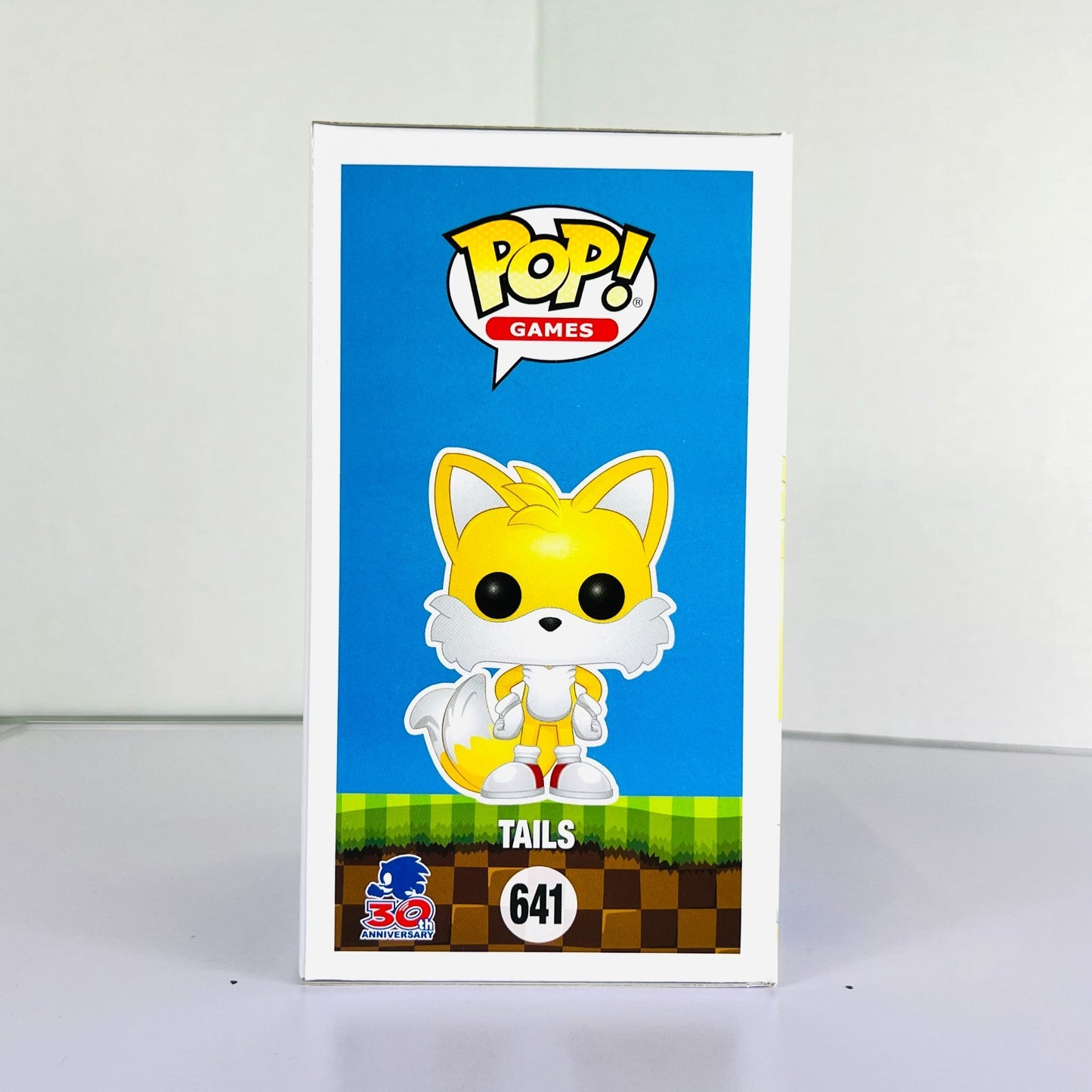Funko POP Vinyl - Games - Sonic The Hedgehog - Tails - #641 Flocked Target Con