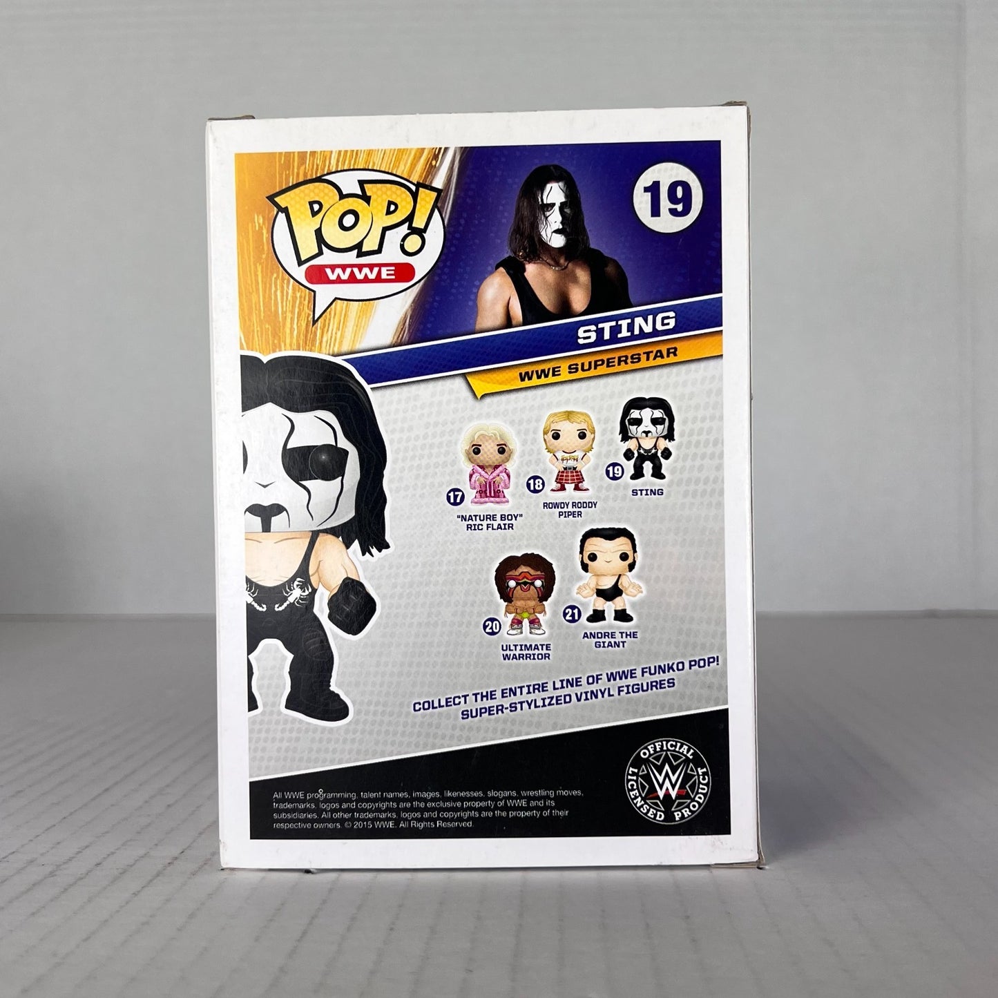 Funko POP Vinyl - WWE - Sting - #19