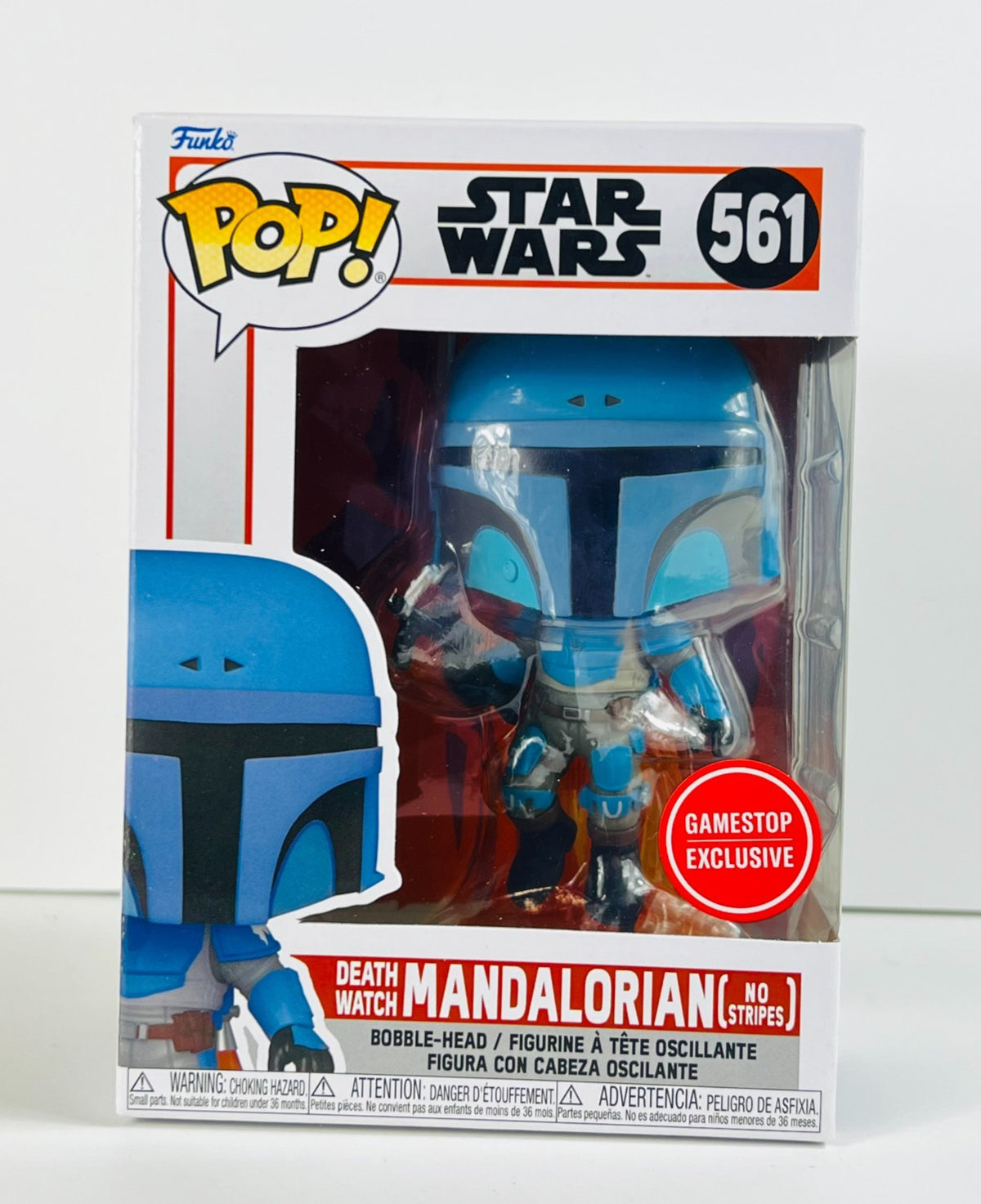 Funko POP Vinyl - Star Wars - Death Watch Mandaloria No Stripes - #561 GameStop