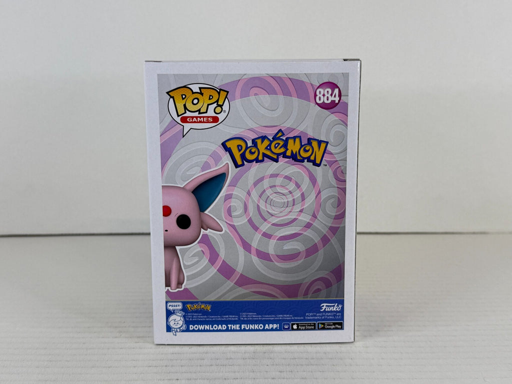 Funko POP Vinyl - Games - Pokemon - Espeon - #884 Flocked