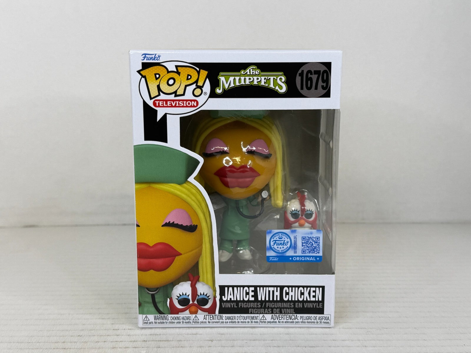 Funko POP Vinyl - Television - The Muppets - Janice With Chicken - #1679