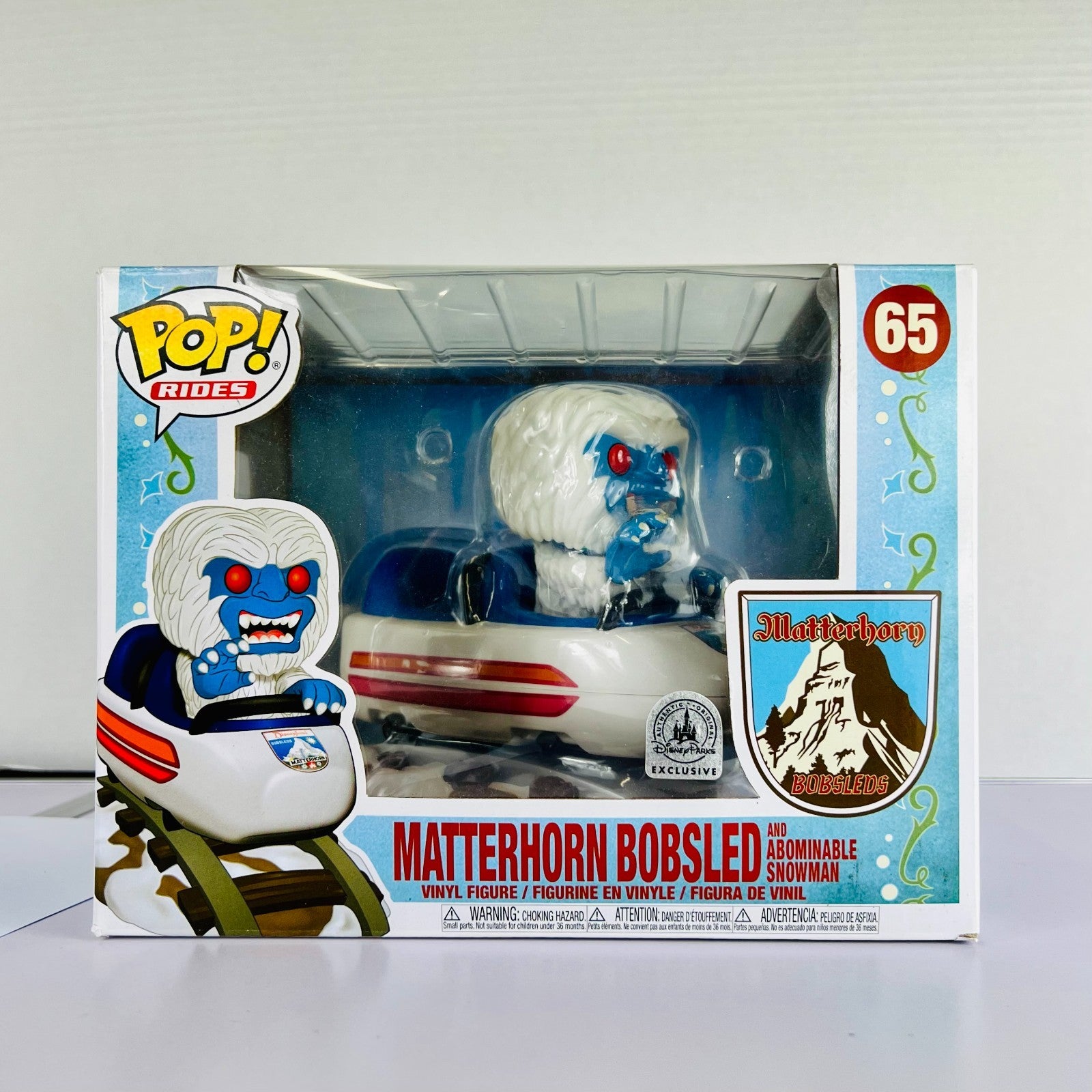 Funko POP! Vinyl - Rides - Matterhorn Bobsled And Abominable Snowman - #65