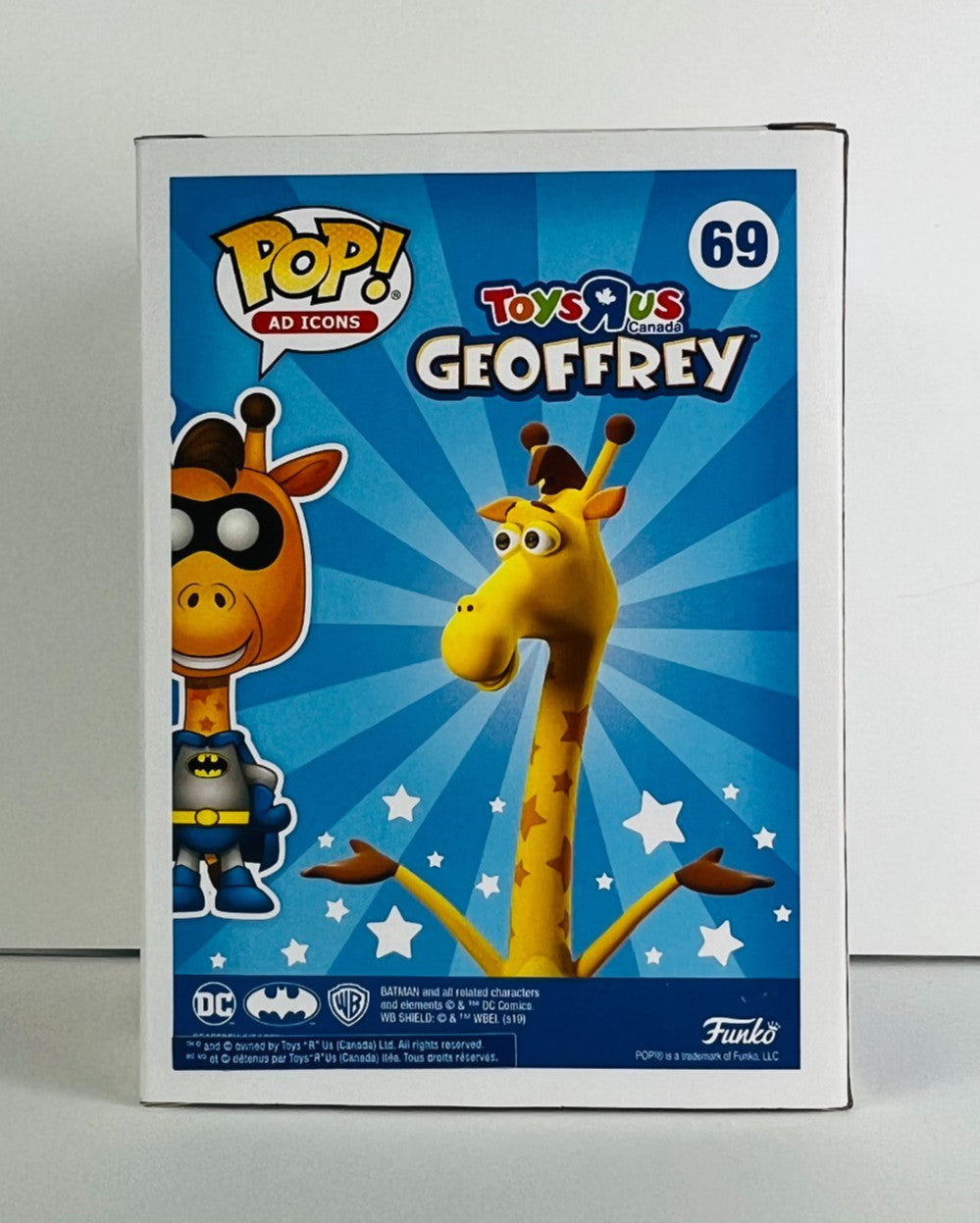 Funko POP Vinyl - Ad Icons - Toys R Us - Geoffrey As Batman - #69 [1]