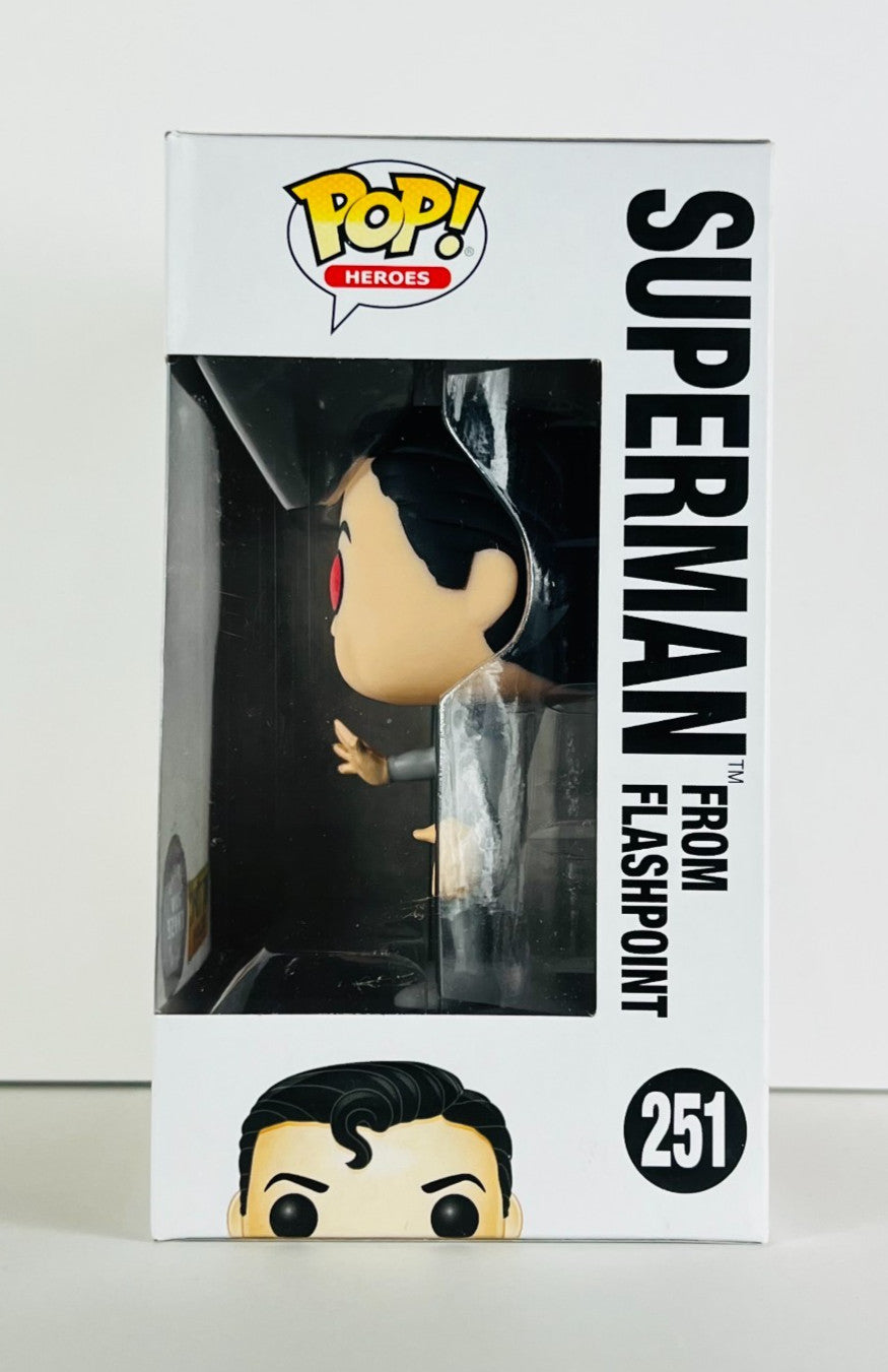 Funko POP Vinyl - Heroes - DC - Superman From Flashpoint - #251 Chase GITD HT