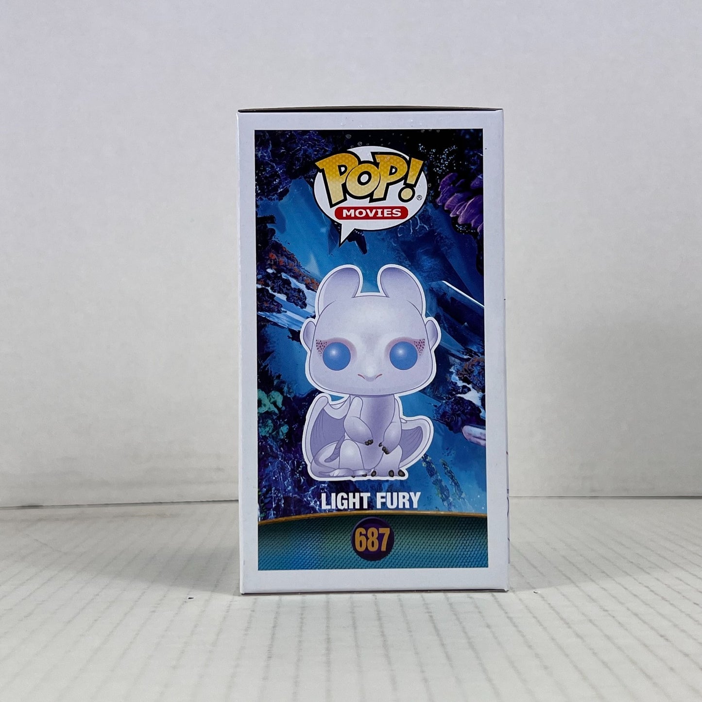 Funko POP Vinyl - Movies - How To Train Your Dragon - Light Fury - #687 Glitter