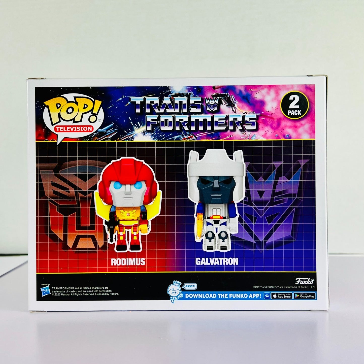 Funko POP! Vinyl - Television - Transformers - Rodimus & Galvatron - 2 Pack