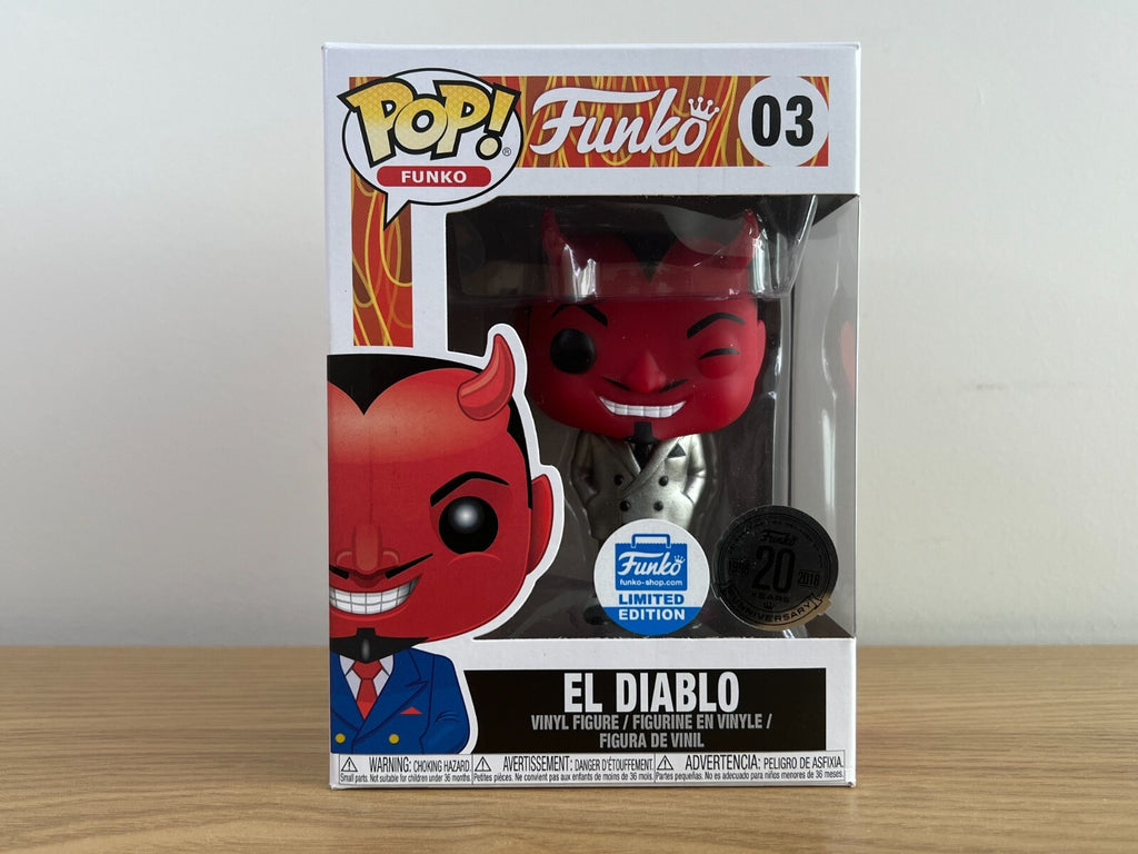 Funko POP Vinyl - Spatik Plastik - El Diablo - #03 Silver