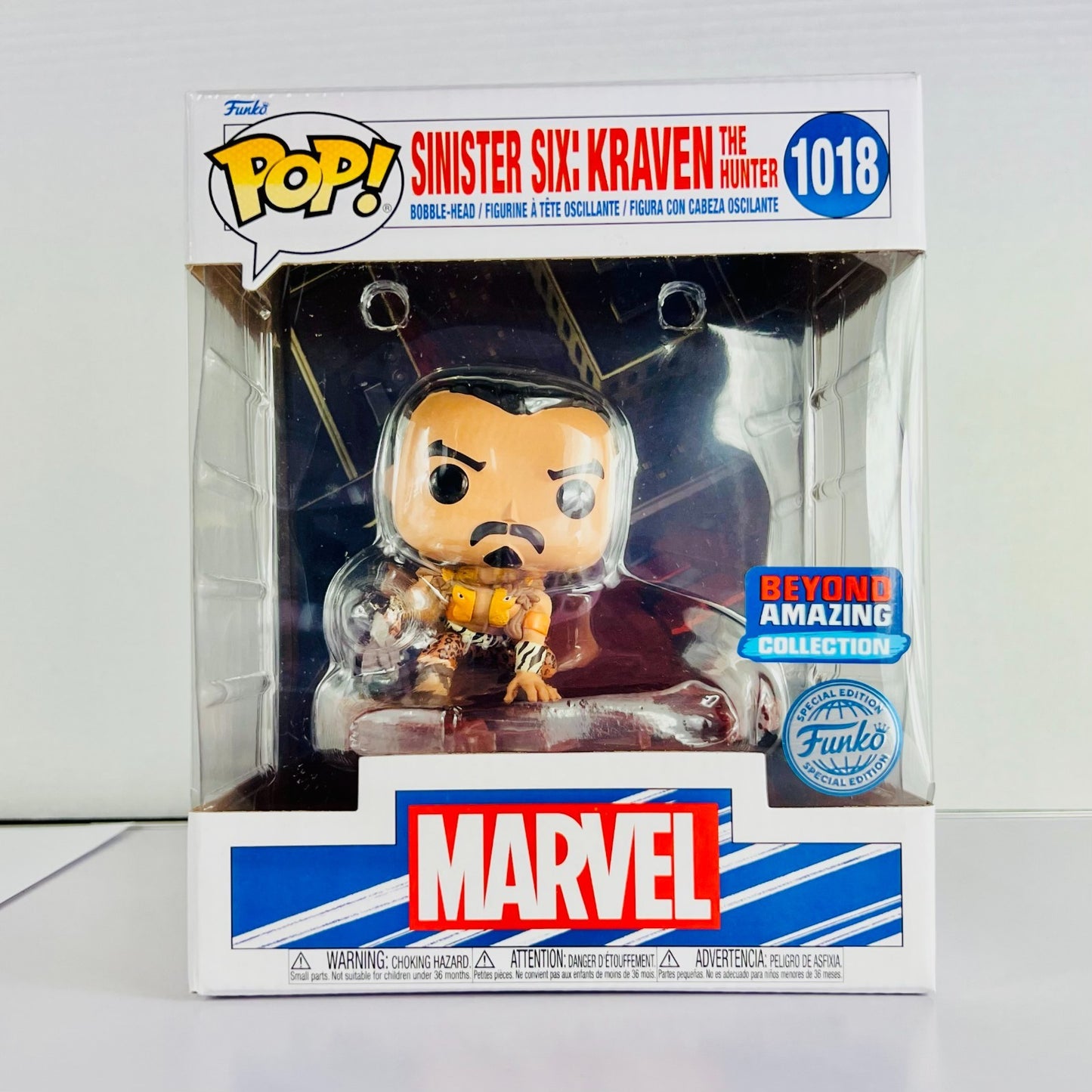 Funko POP! Vinyl - Marvel - Sinister Six Kraven The Hunter #1018 Beyond Amazing