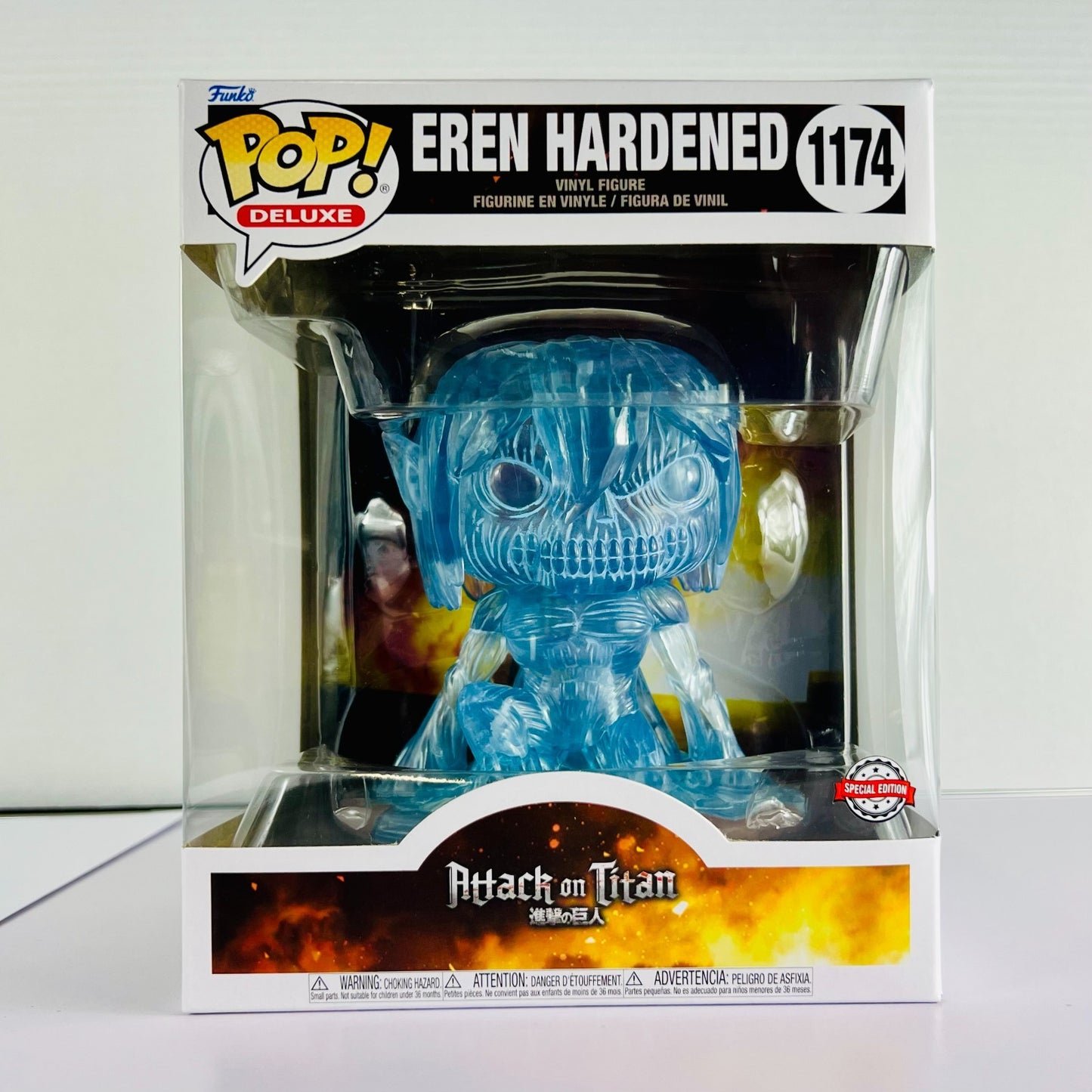 Funko POP! Vinyl - Deluxe - Attack On Titan - Eren Hardened - #1174