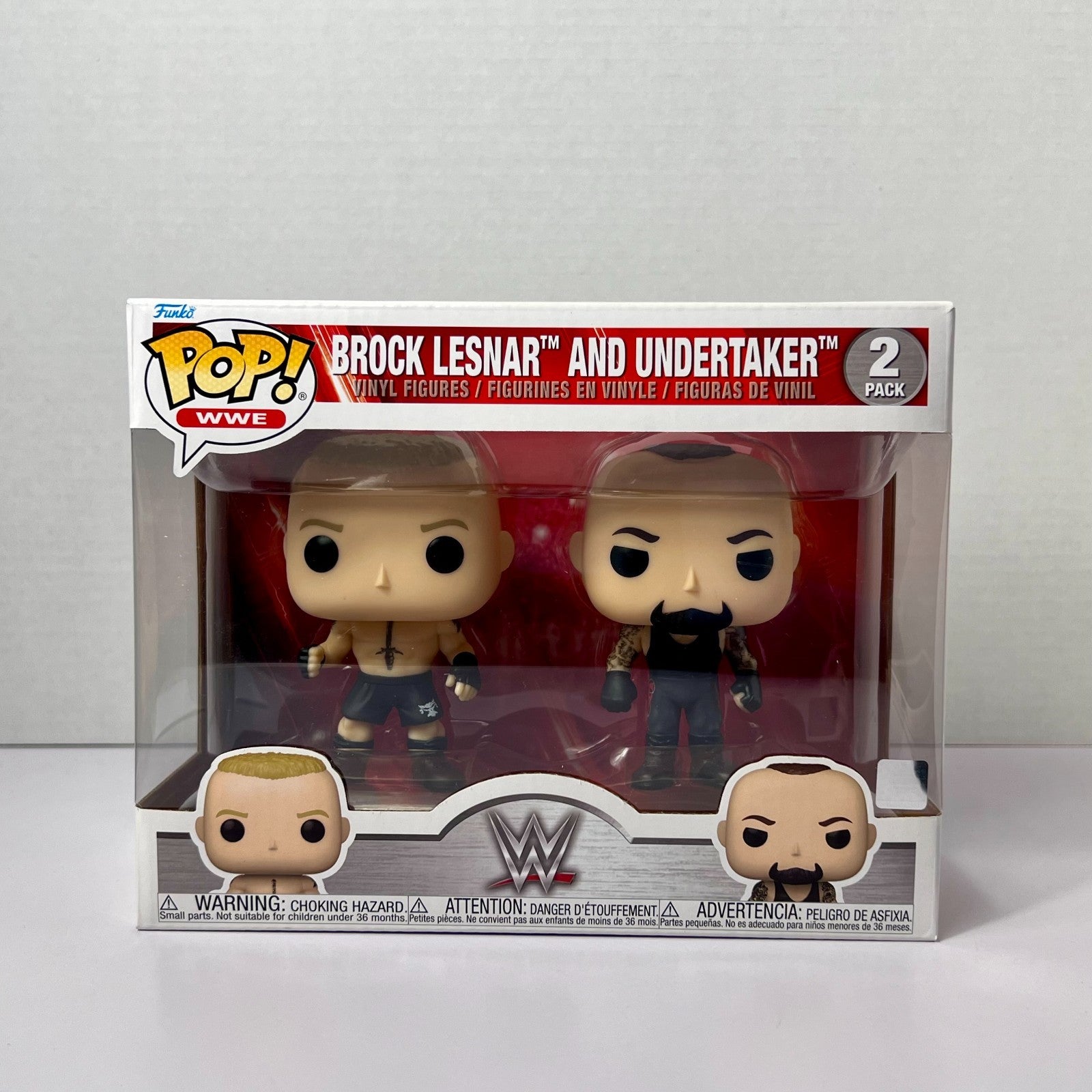 Funko POP Vinyl - WWE - Brock Lesnar And Undertaker - 2 Pack