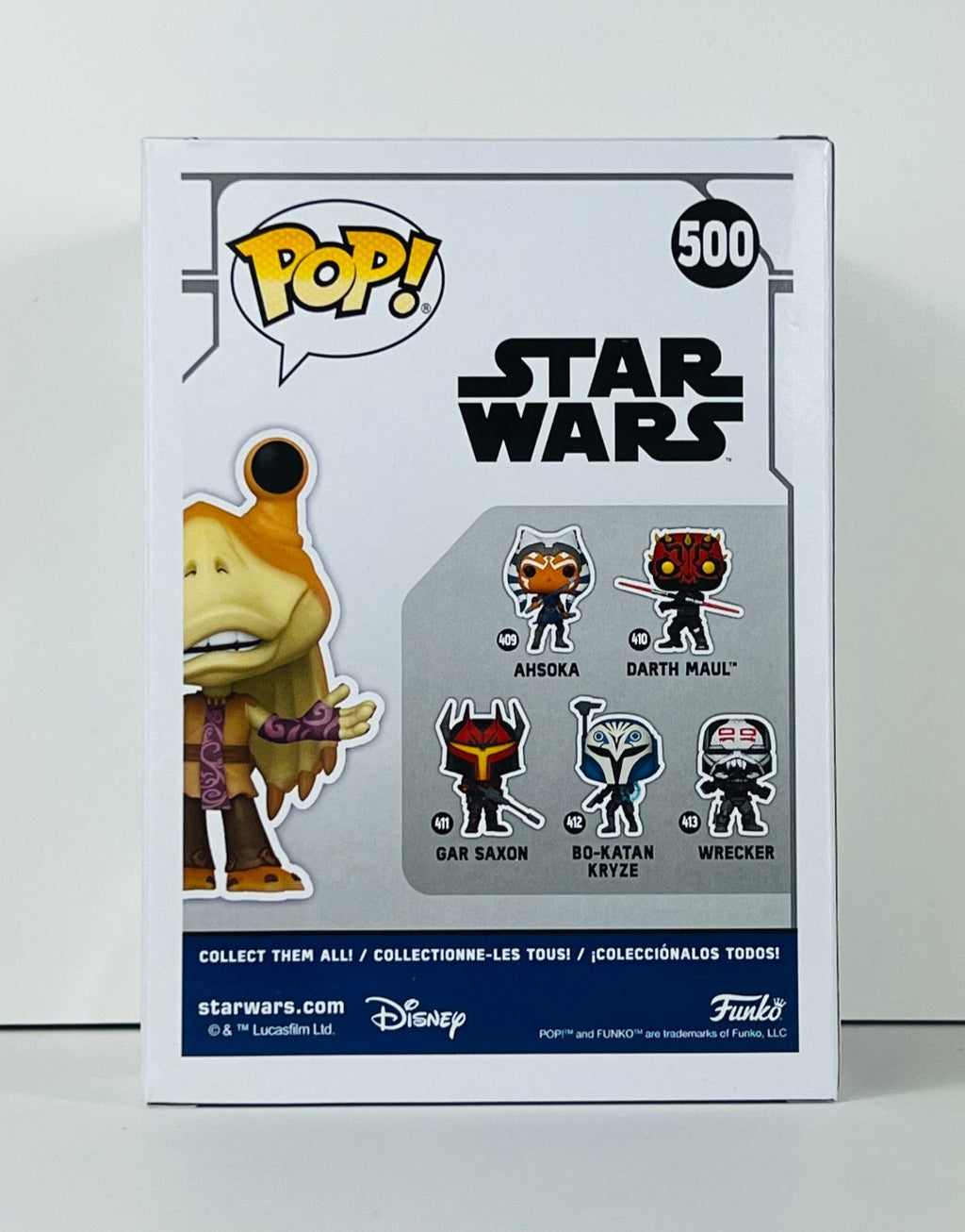 Funko POP Vinyl - Star Wars - Jar Jar Binks - #500 GameStop Exclusive