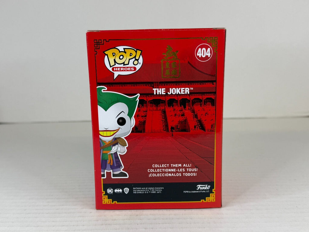 Funko POP Vinyl - Heroes - DC - The Joker - #404 Metallic