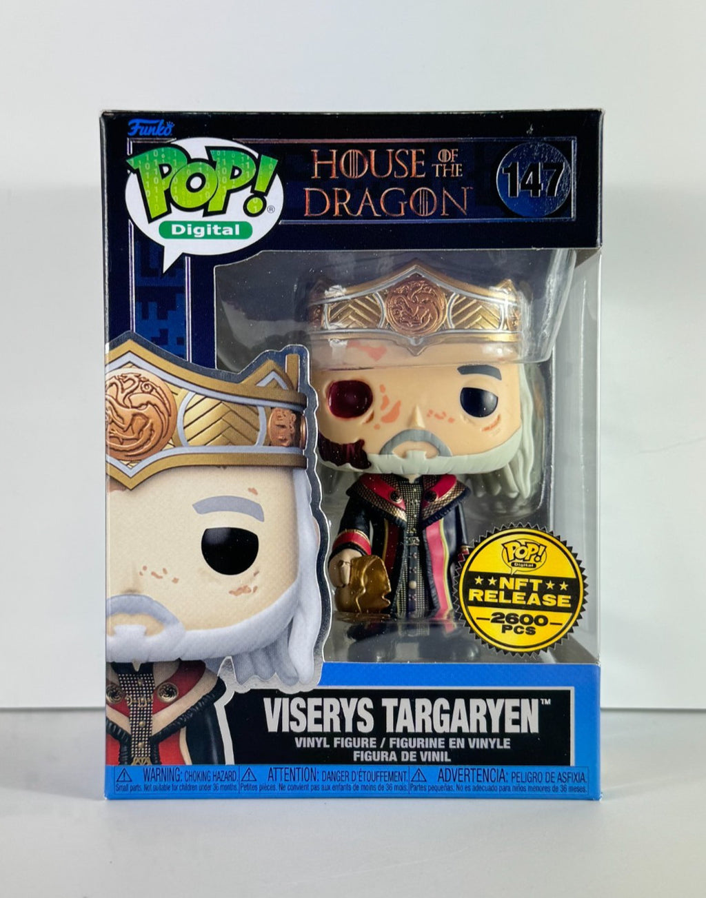 Funko POP Vinyl - House Of The Dragon - Viserys Targaryen #147 - 2600 Pcs